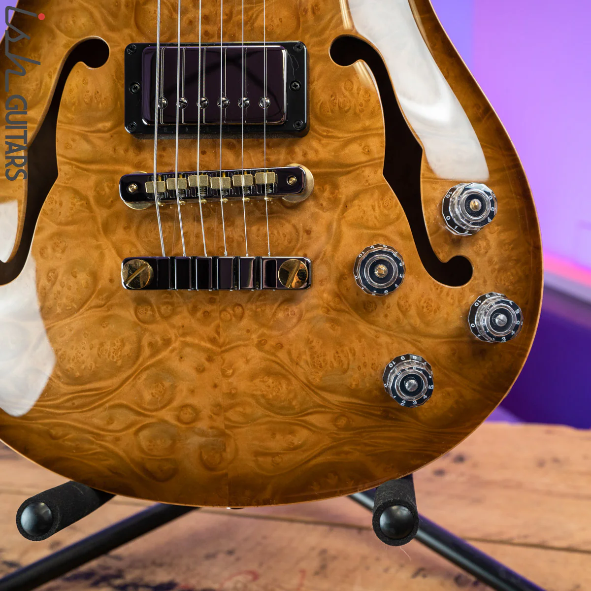 PRS McCarty 594 Hollowbody II Private Stock Madrone Burl - Image 3