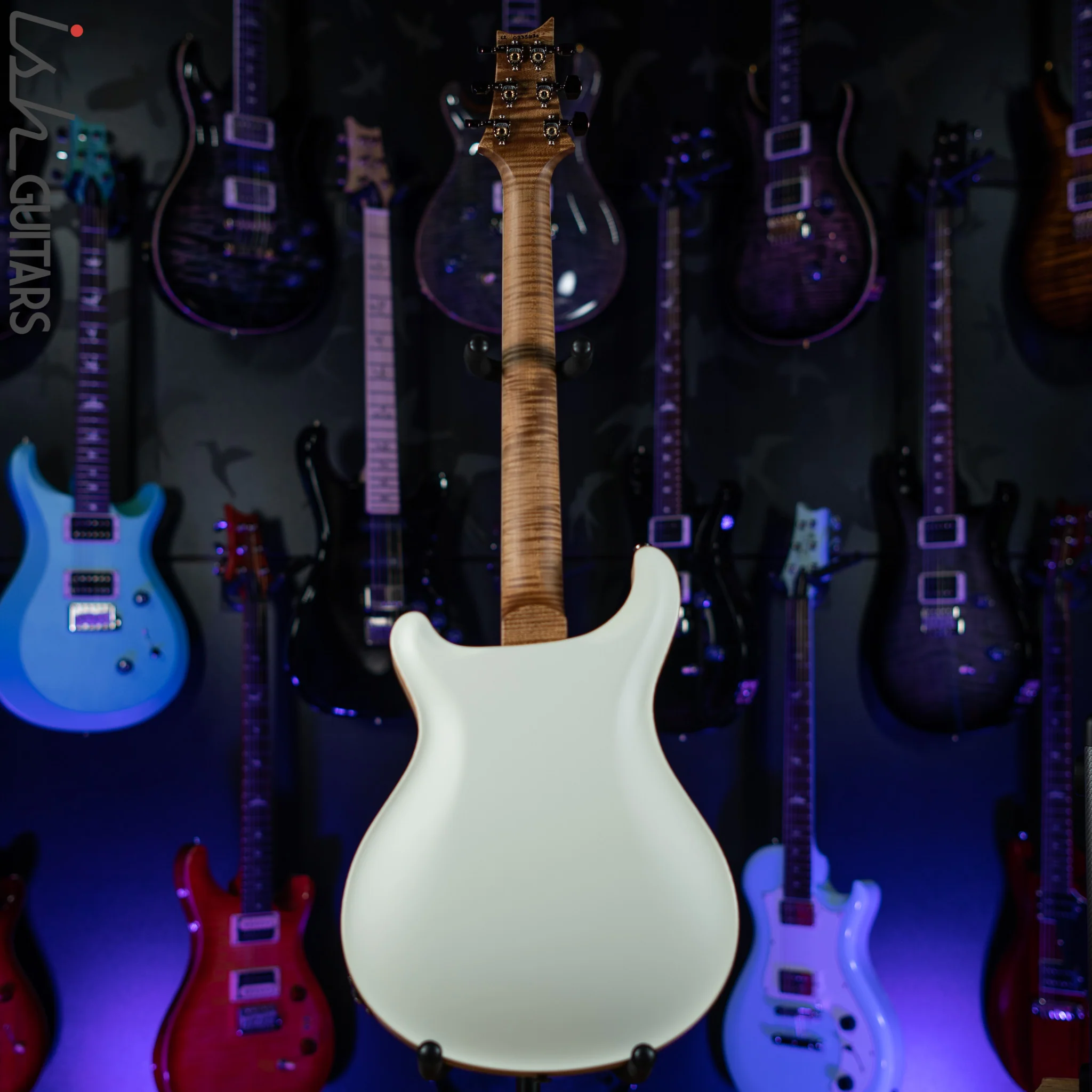 PRS McCarty 594 Hollowbody II Wood Library Antique White Opaque Satin - Image 6