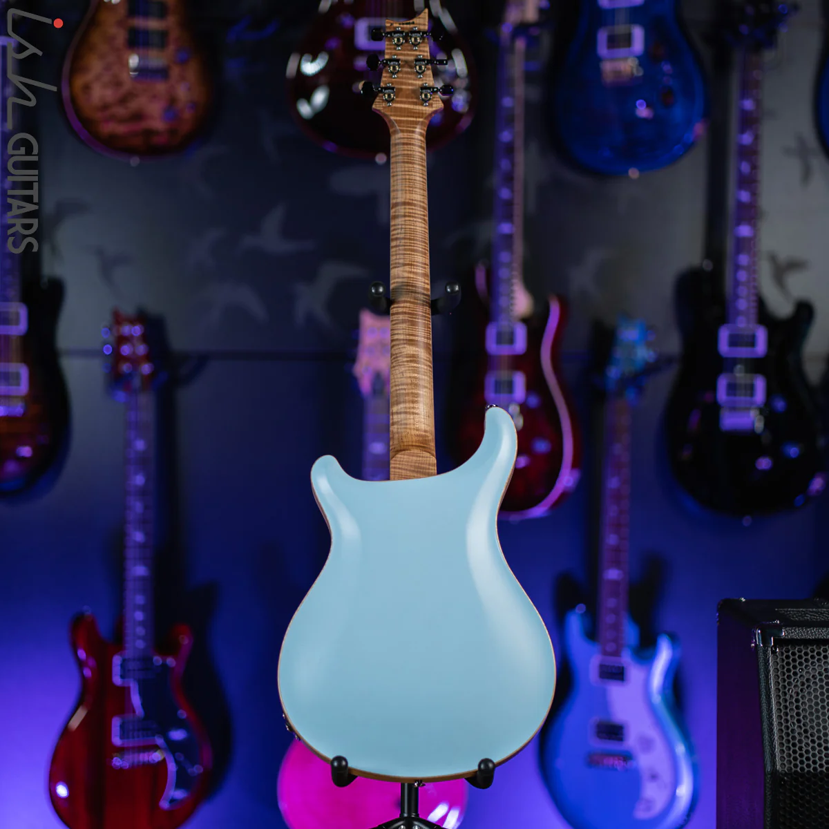 PRS McCarty 594 Hollowbody II Wood Library Powder Blue Opaque Satin - Image 7