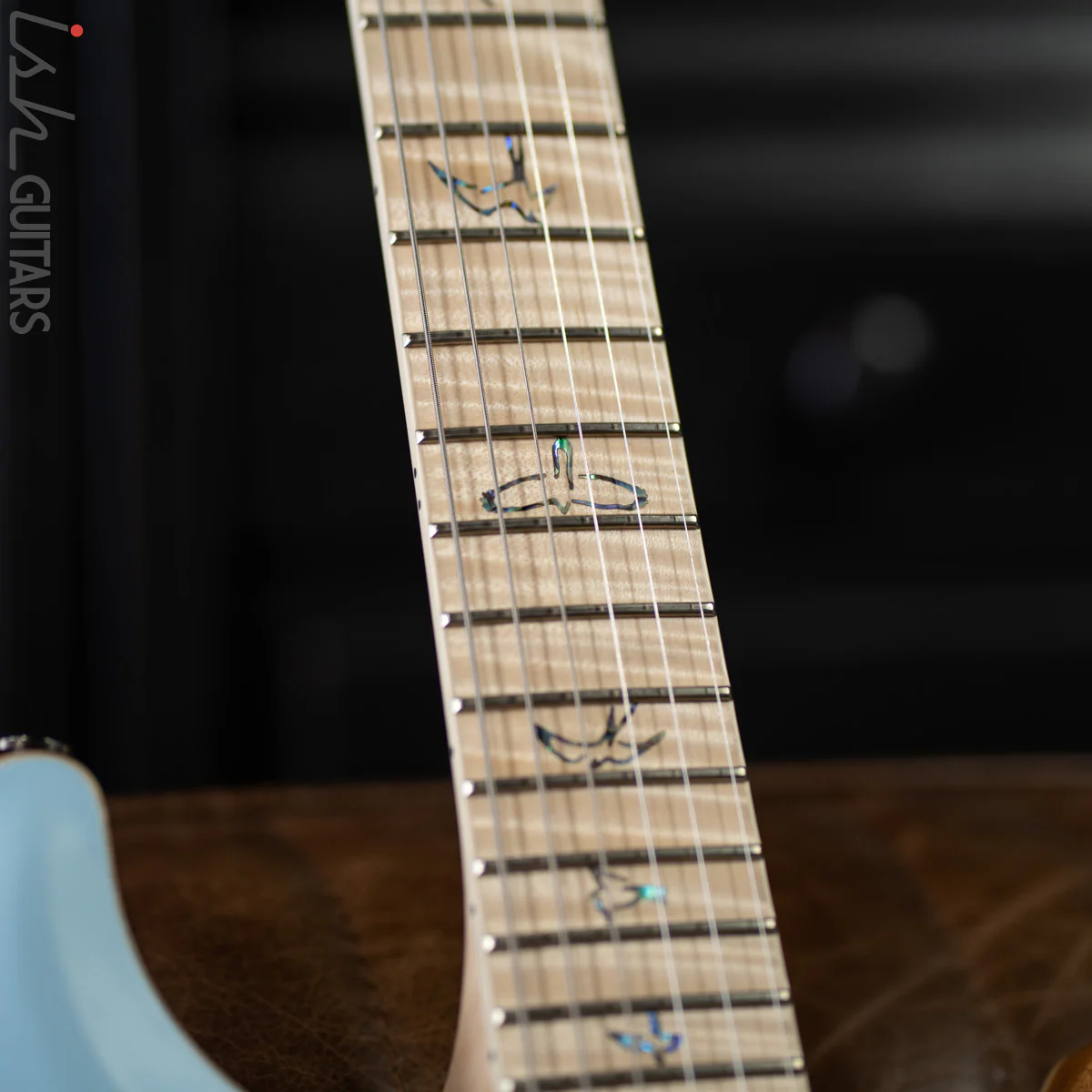 PRS McCarty 594 Hollowbody II Wood Library Powder Blue Satin Opaque - Image 6