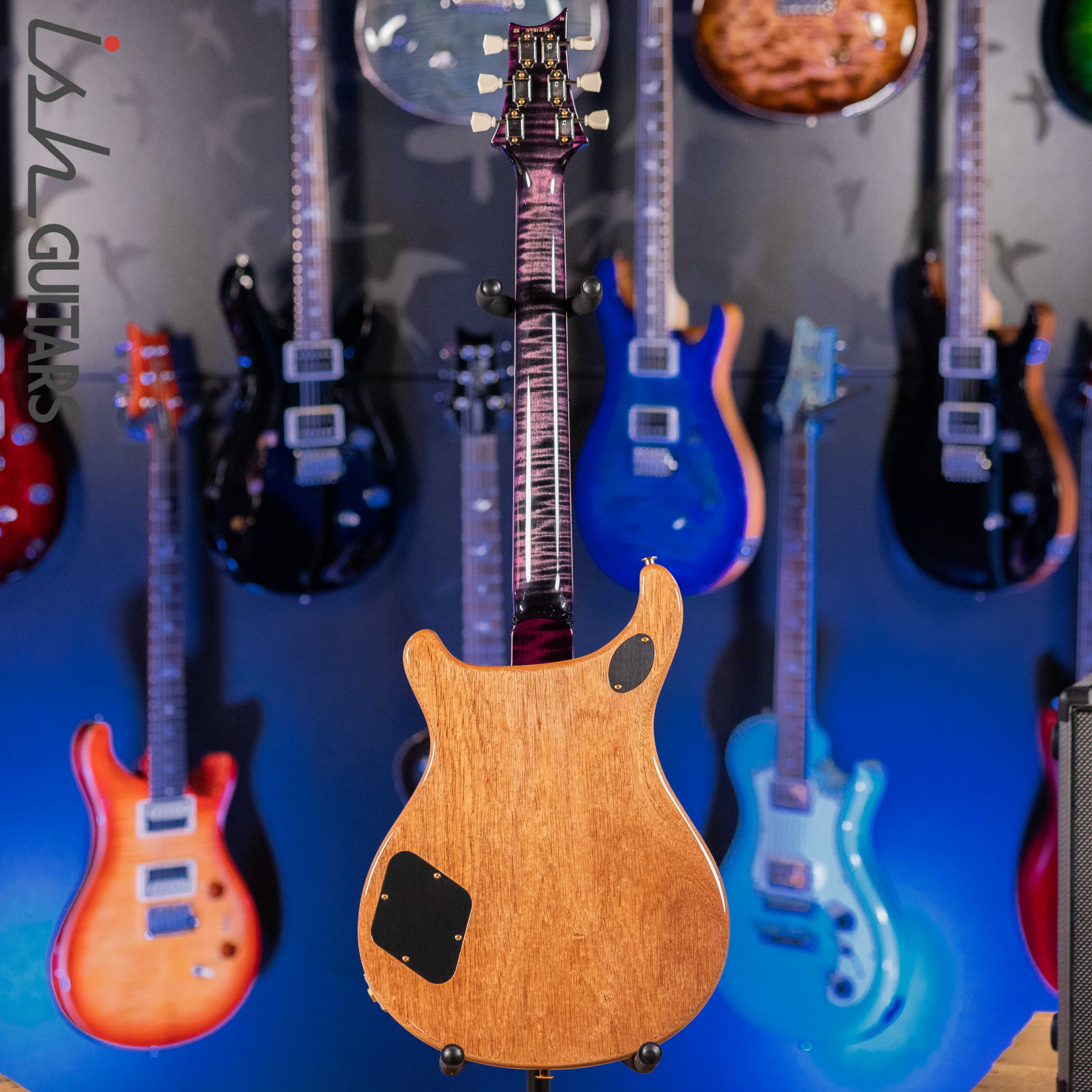 PRS McCarty 594 Quilt 10 Top Purple Wrap - Image 10