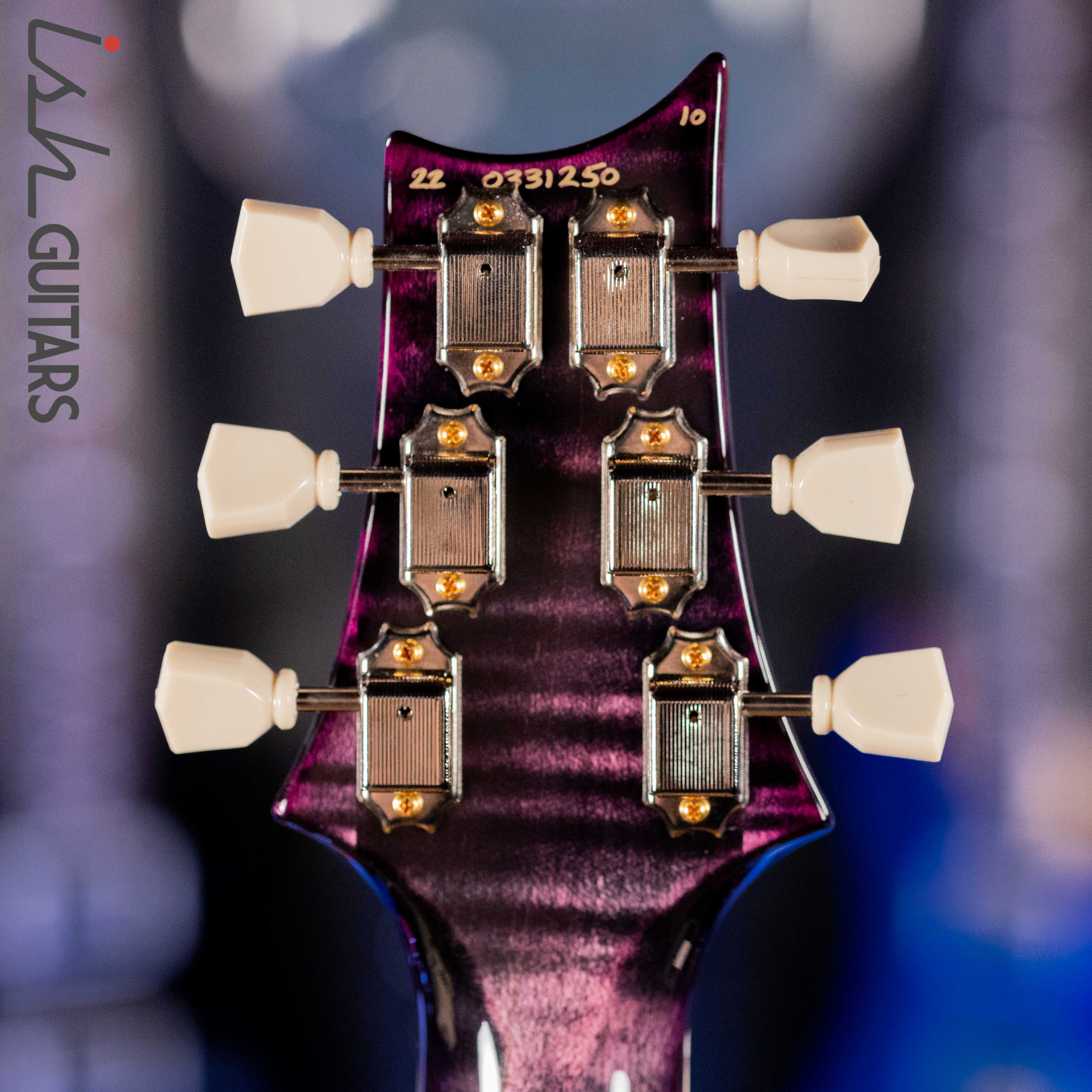 PRS McCarty 594 Quilt 10 Top Purple Wrap - Image 8