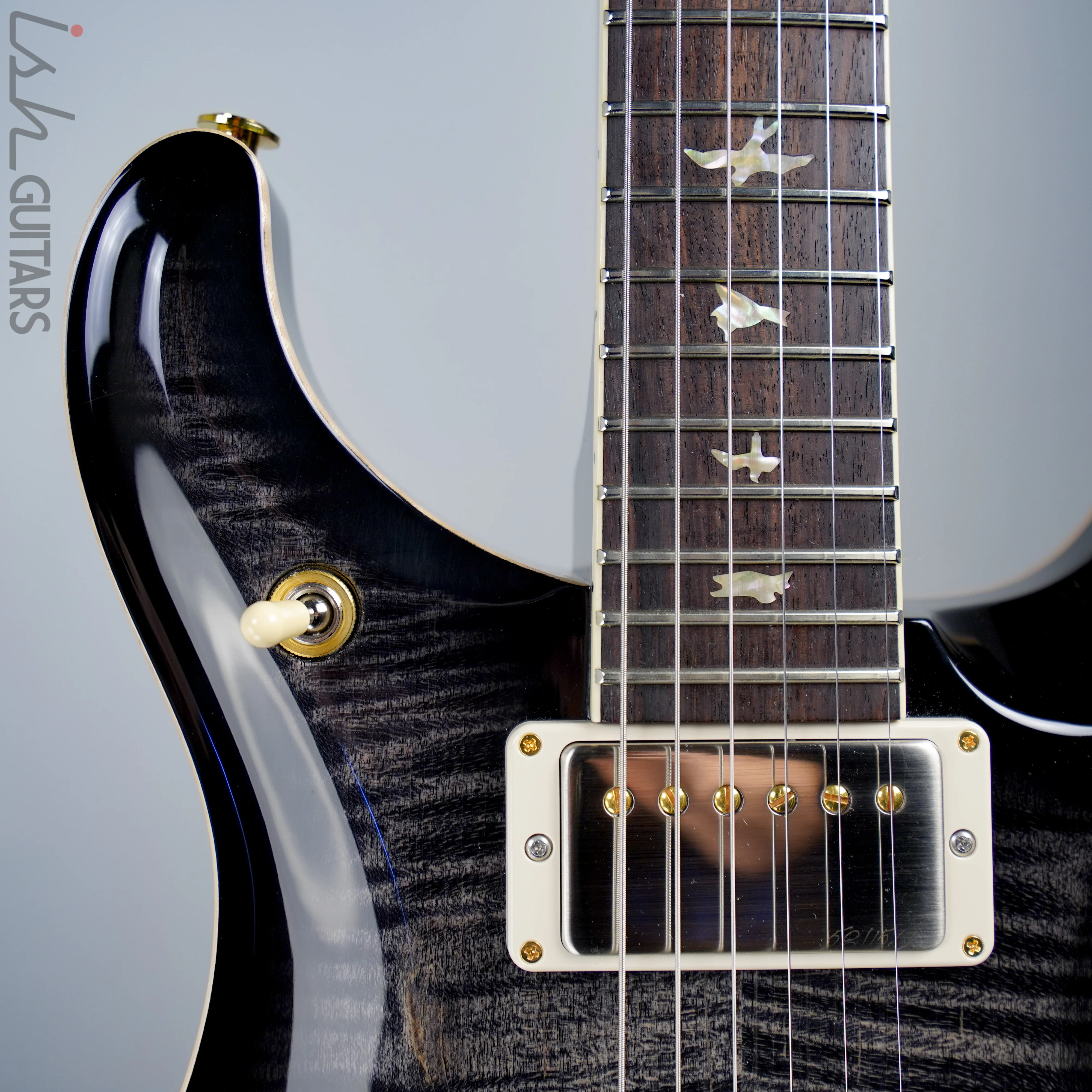 2019 PRS McCarty 594 Hollowbody 10 Top Charcoal Burst - Image 3