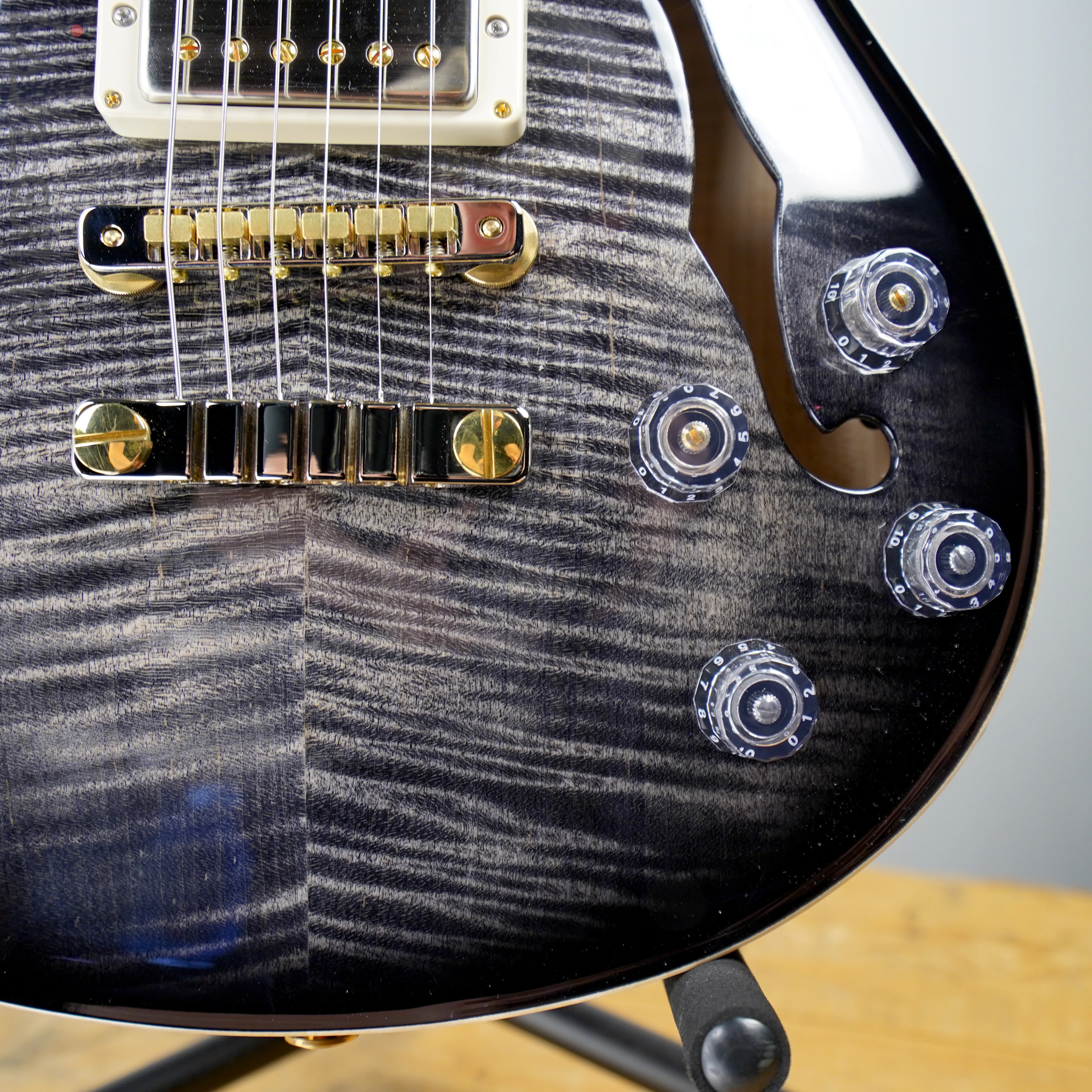 2019 PRS McCarty 594 Hollowbody 10 Top Charcoal Burst - Image 4