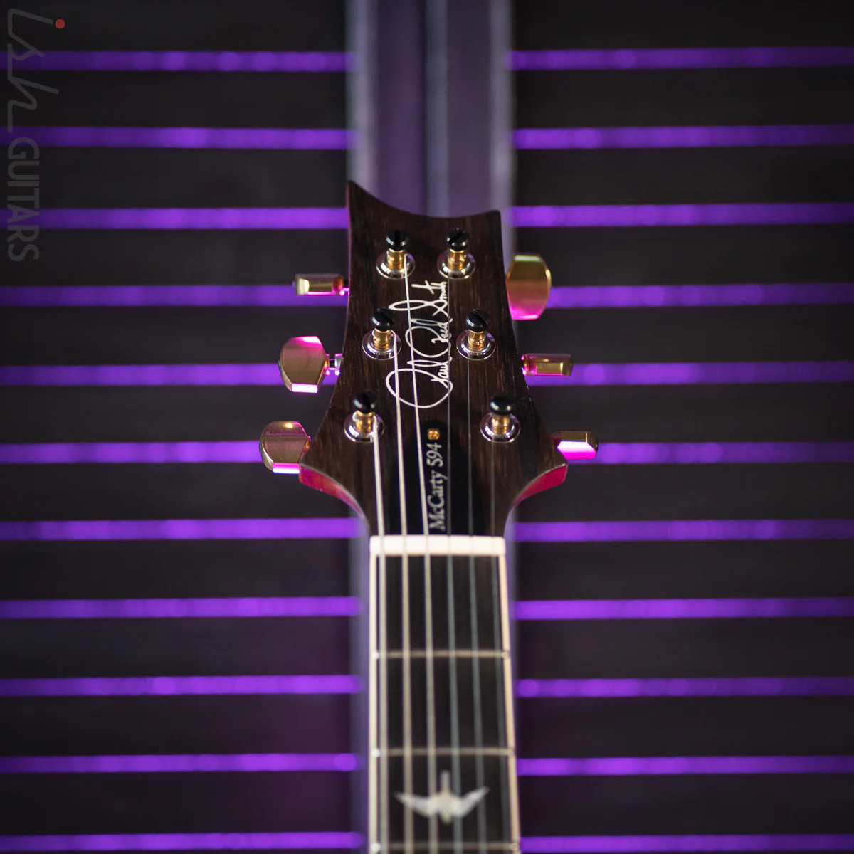 2019 PRS McCarty 594 Singlecut Semi-Hollow Brazilian Rosewood 10-Top Grey Fade Smokewrap Burst - Image 5