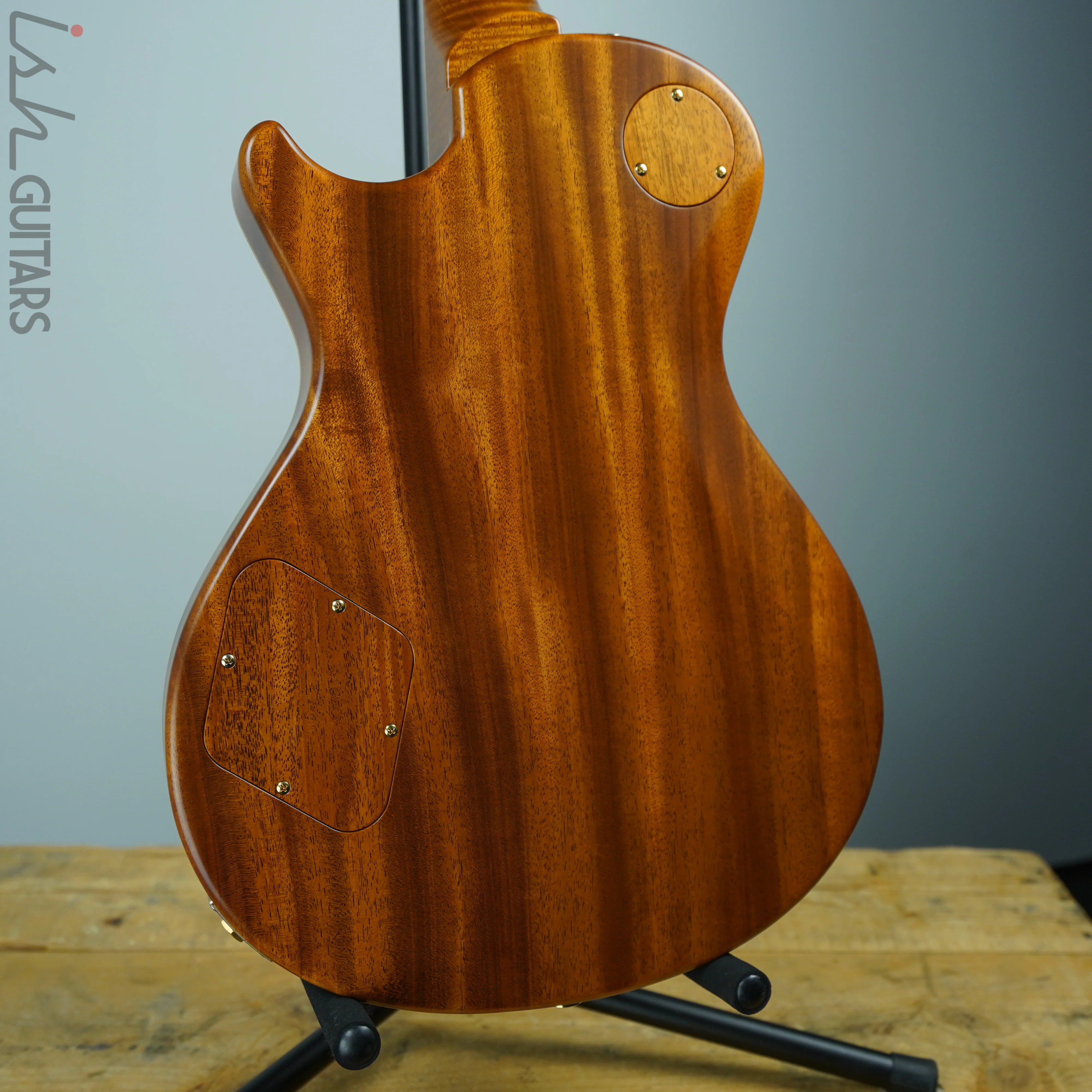 PRS Singlecut McCarty 594 Semi-Hollow Private Stock Satin Citrine Glow - Image 8