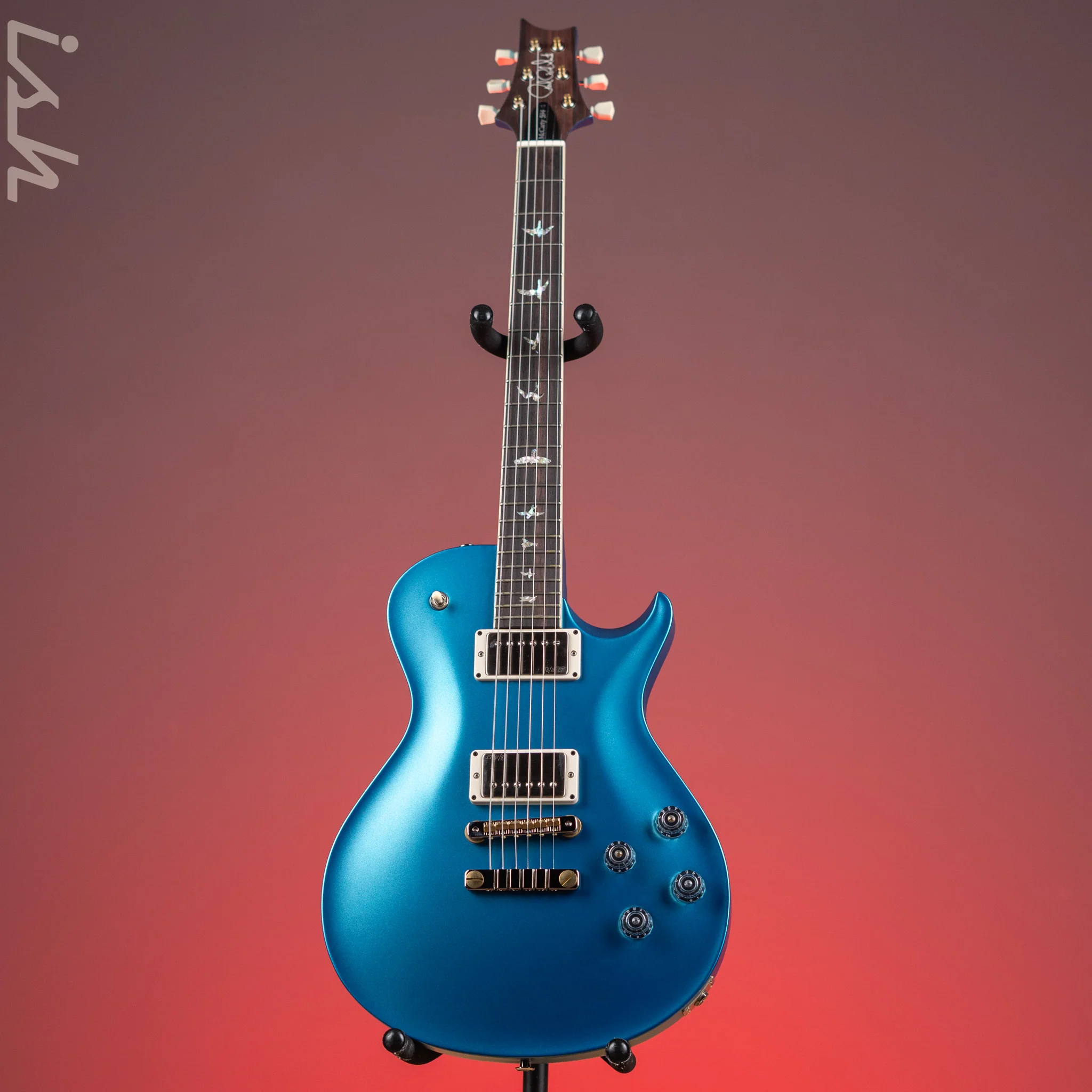 PRS McCarty 594 Singlecut Electric Guitar Royal Blue Metallic Satin - Image 2