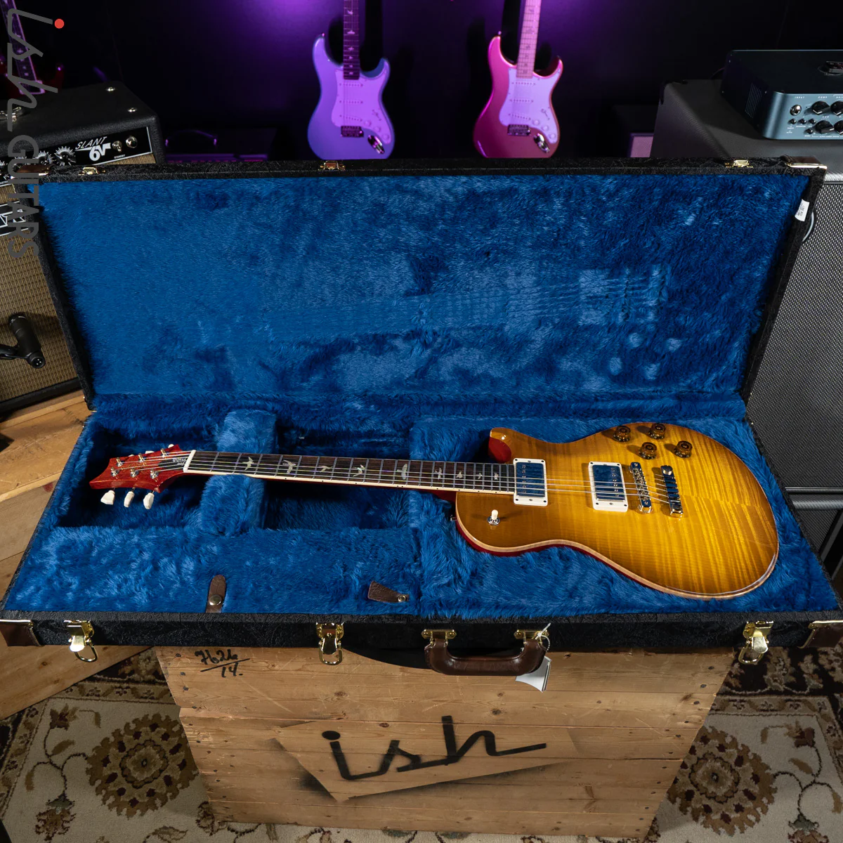 PRS McCarty 594 Singlecut Joe Walsh LTD McCarty Sunburst 10 Top - Image 14
