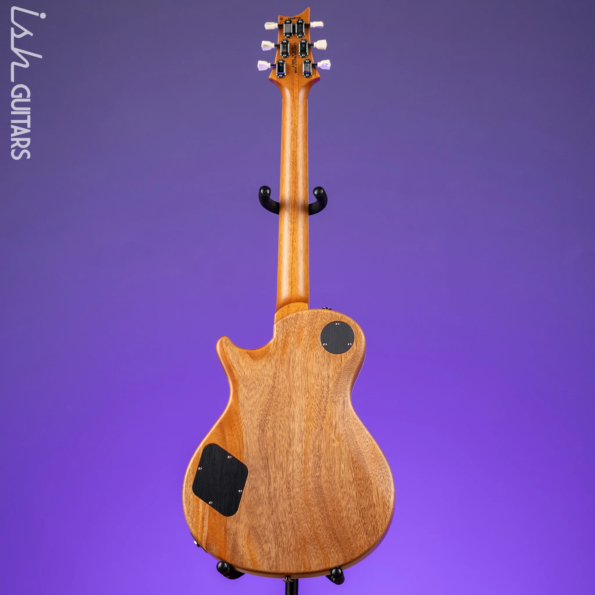 PRS McCarty 594 Singlecut Wood Library Brazilian Rosewood Fretboard Black Satin - Image 6
