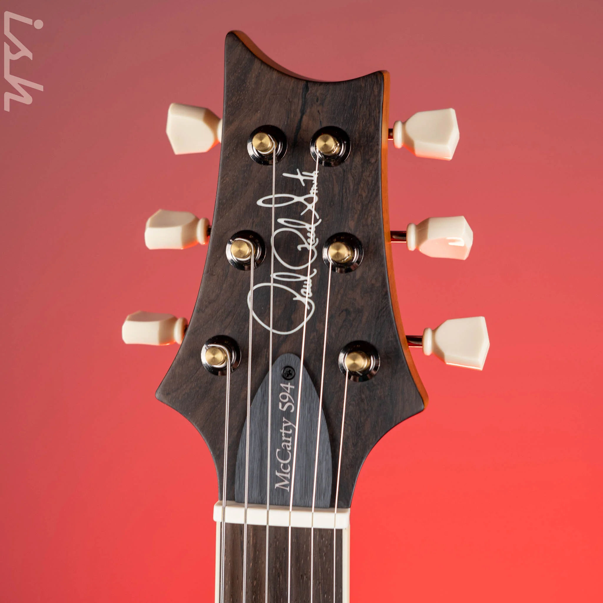 PRS McCarty 594 Singlecut Wood Library Brazilian Rosewood Fretboard Black Satin - Image 5