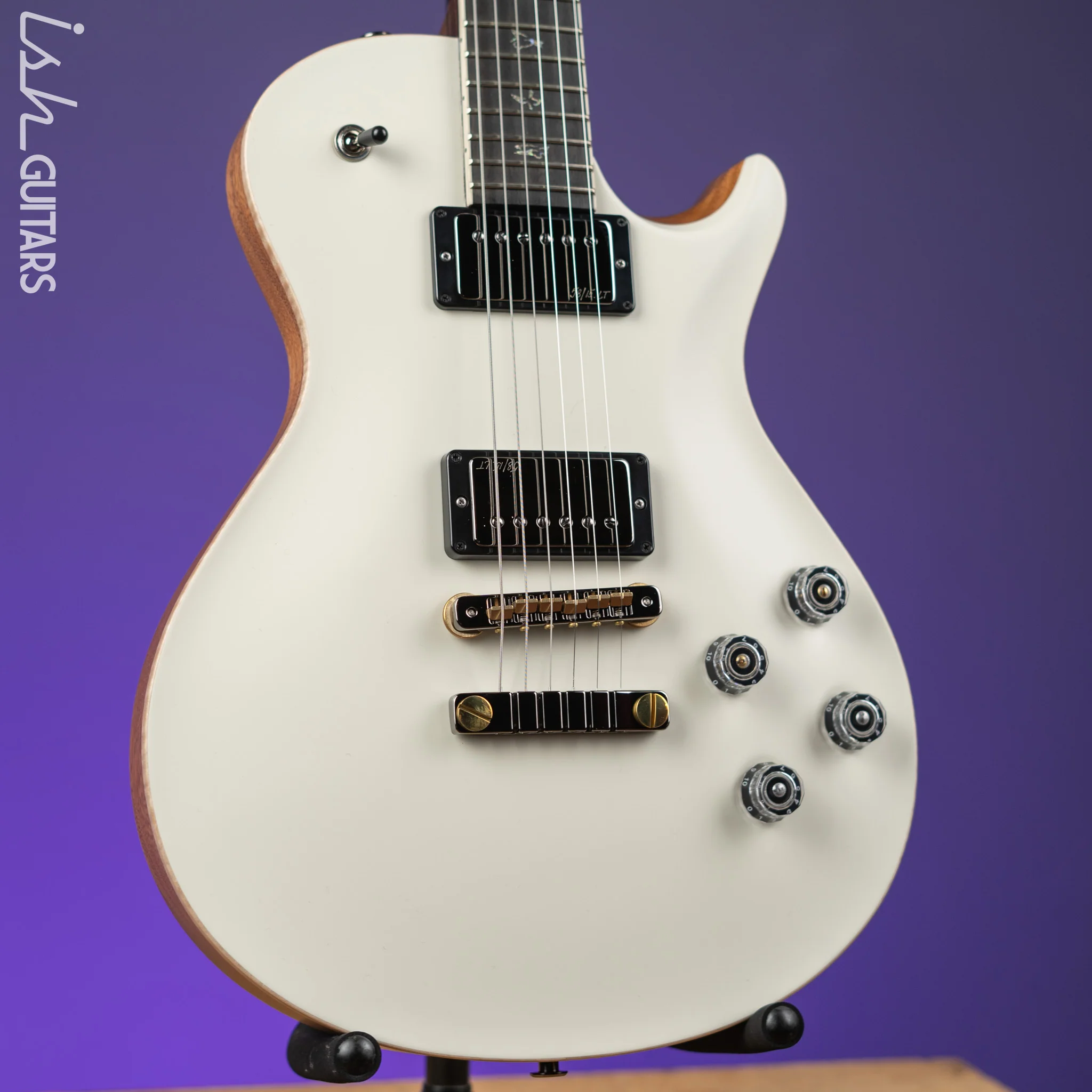 PRS McCarty 594 Singlecut Wood Library East Indian Rosewood Antique White Satin