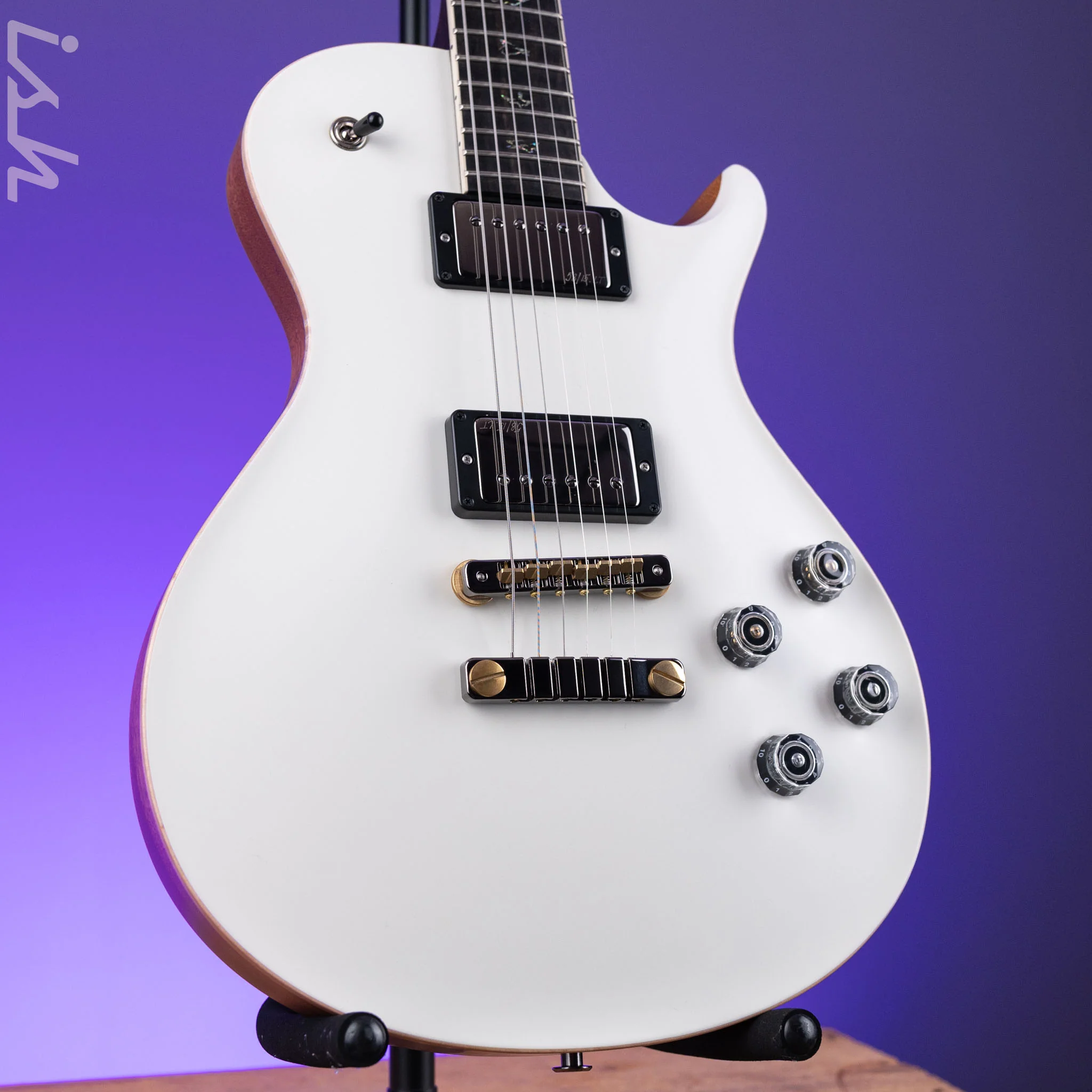 PRS Wood Library McCarty 594 Singlecut East Indian Rosewood Antique White Satin