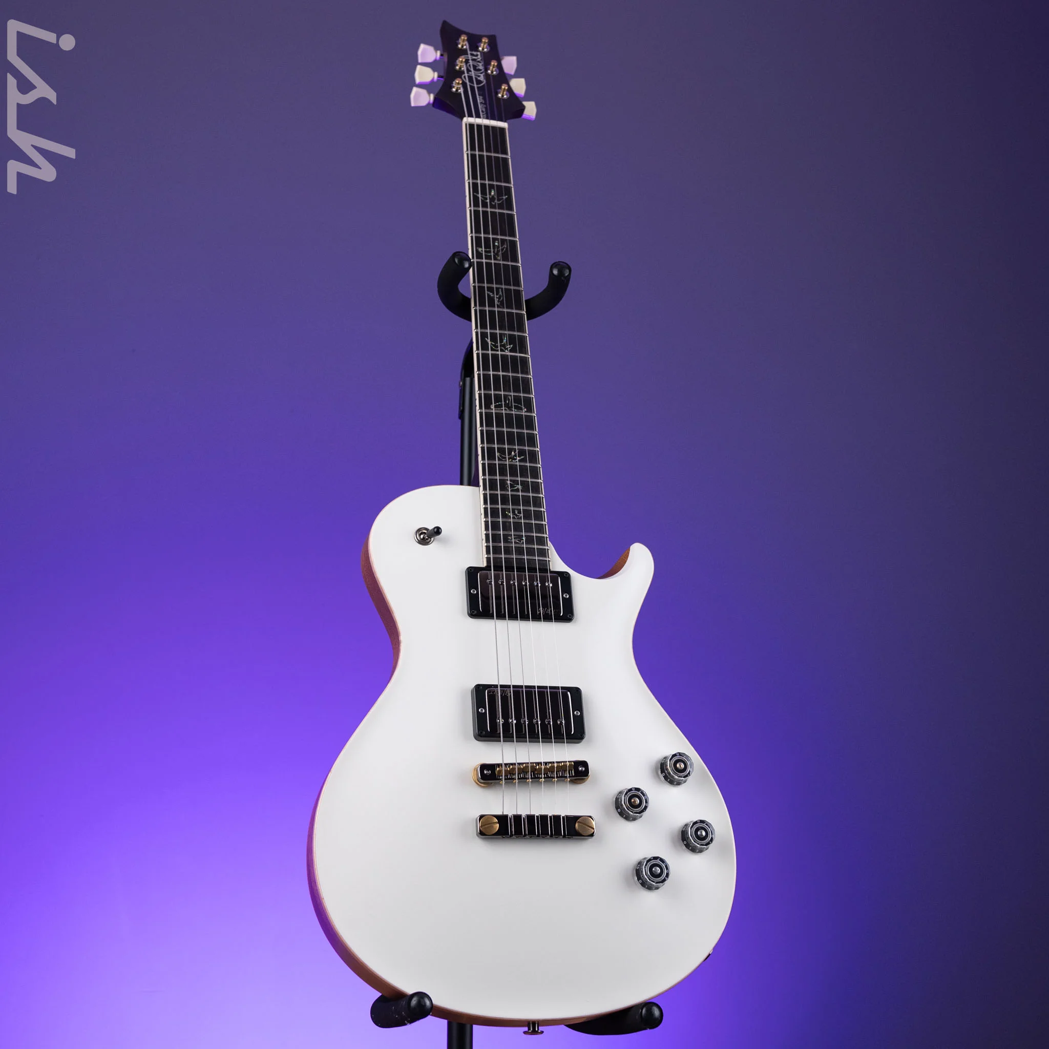 PRS Wood Library McCarty 594 Singlecut East Indian Rosewood Antique White Satin - Image 2