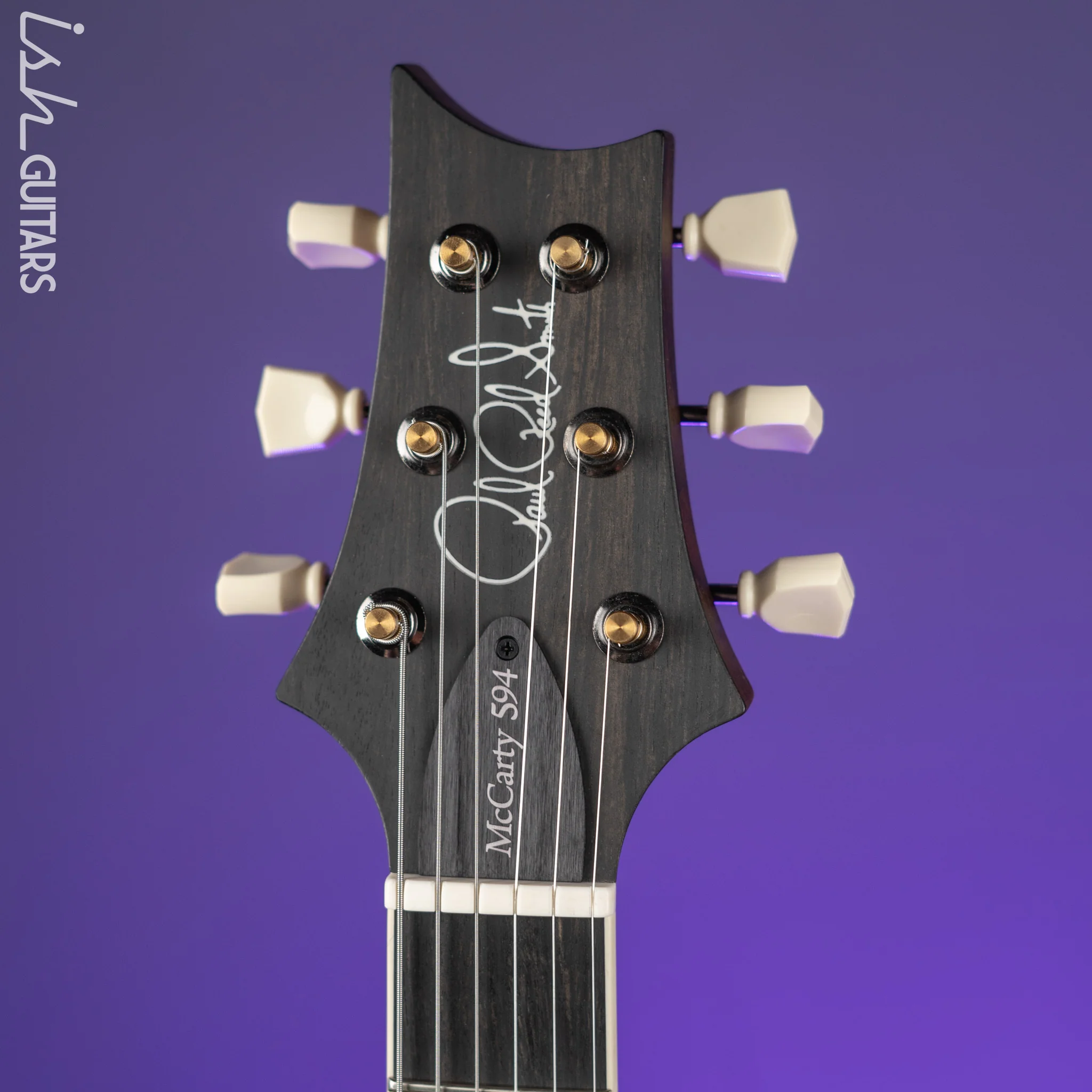 PRS McCarty 594 Singlecut Wood Library East Indian Rosewood Antique White Satin - Image 5