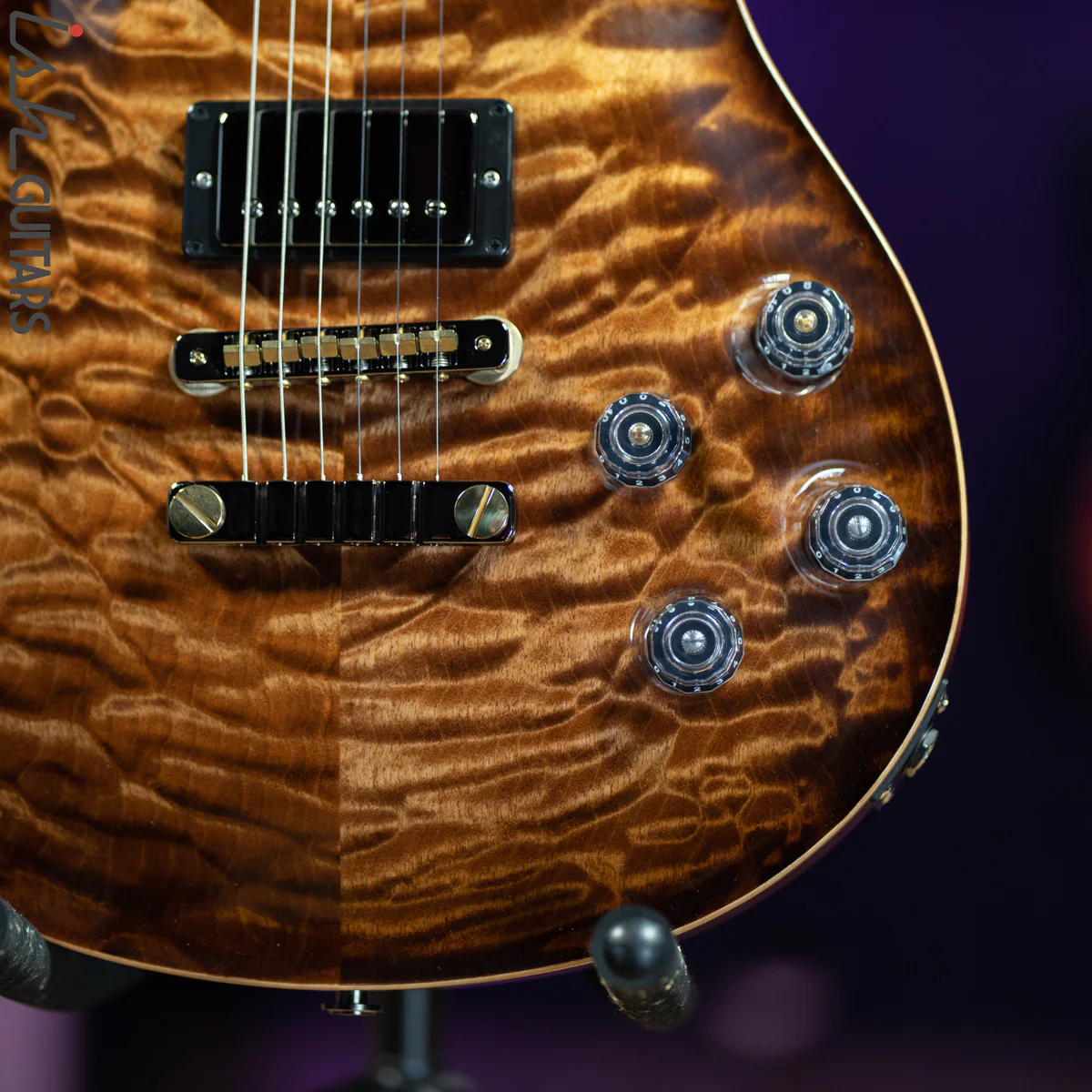PRS McCarty 594 Wood Library Copperhead Burst 10 Top - Image 4