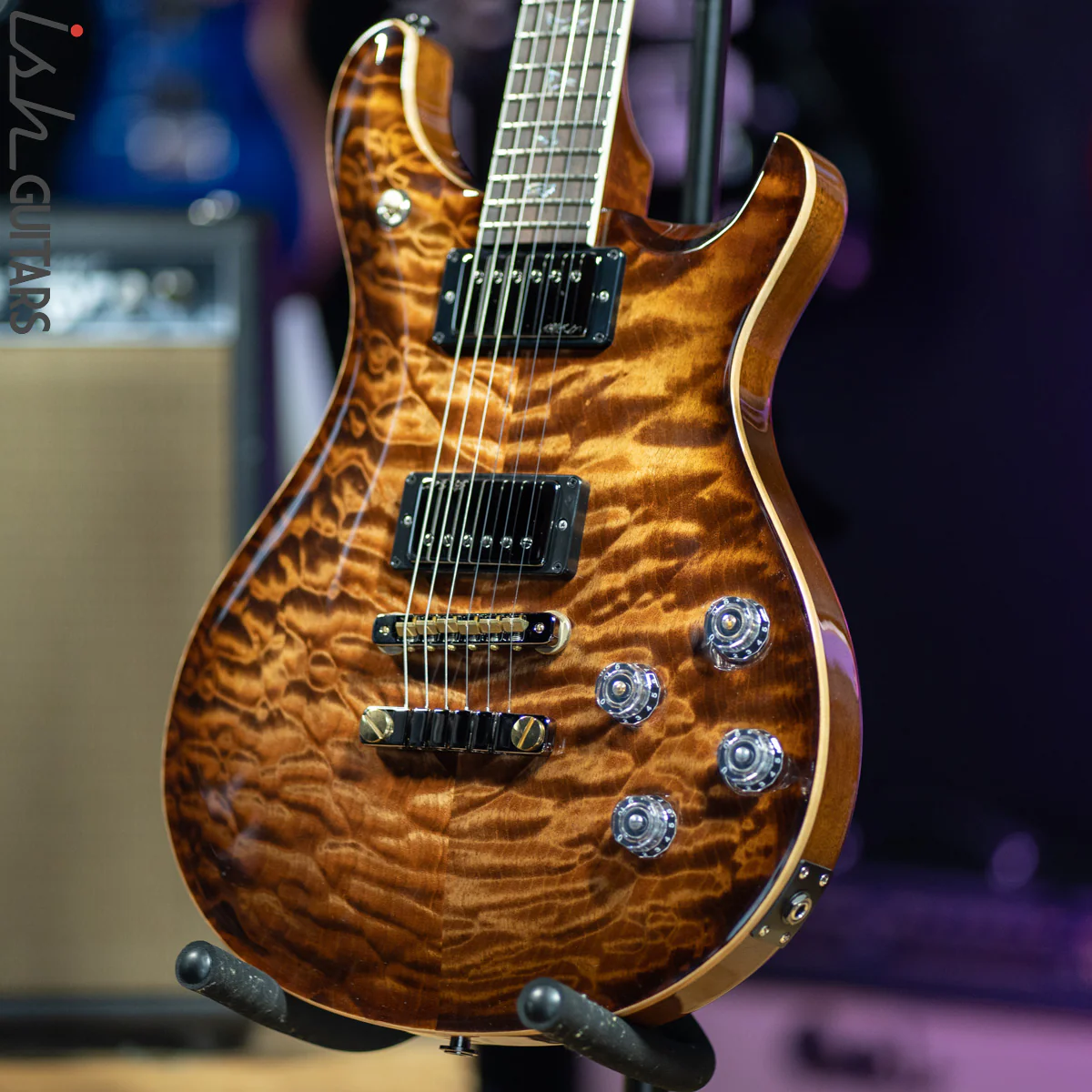 PRS McCarty 594 Wood Library Copperhead Burst 10 Top - Image 5