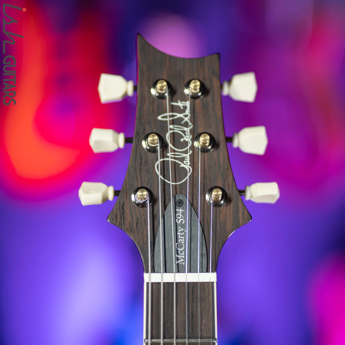 PRS McCarty 594 Wood Library Faded Whale Blue 10 Top Quilt - Image 6