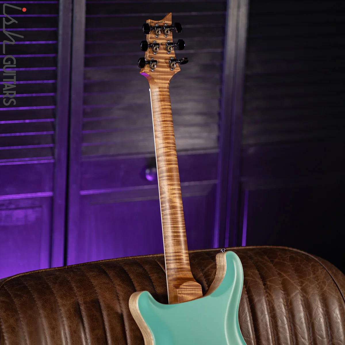 PRS McCarty 594 Hollowbody II Seafoam Green Satin Wood Library - Image 16
