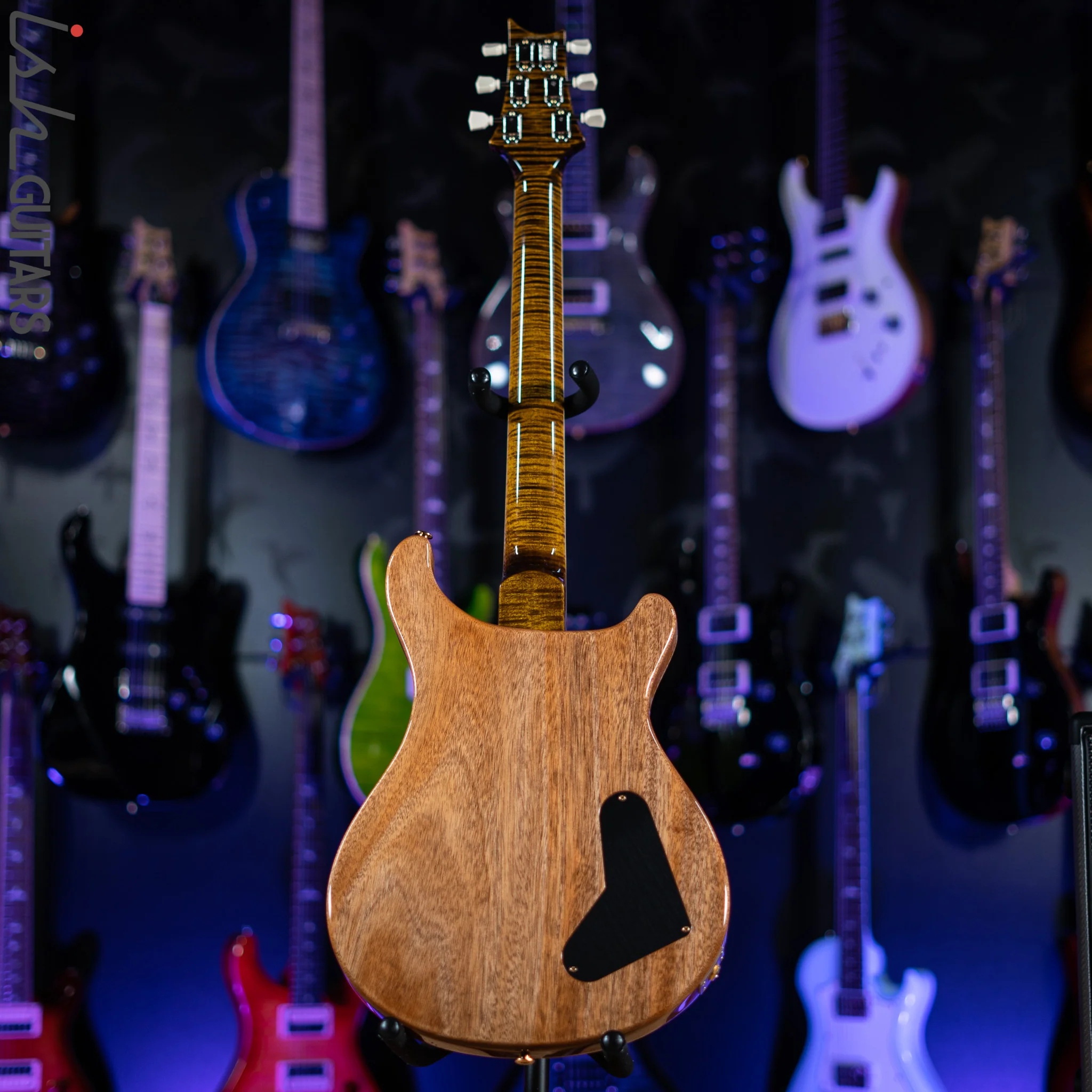 PRS McCarty Lefty Wood Library Yellow Tiger Artist Flame Maple - Image 7
