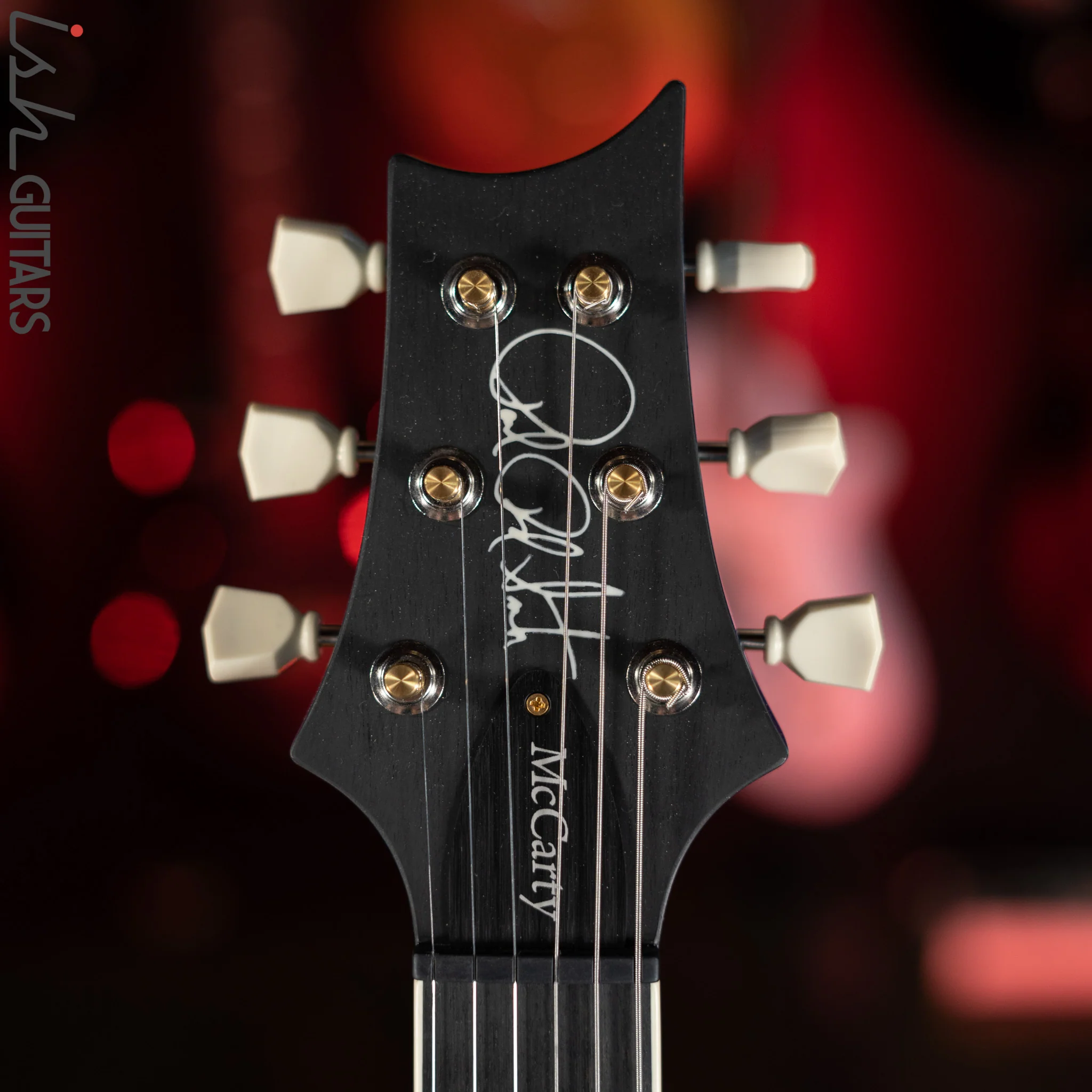 PRS McCarty Lefty Wood Library Faded Blue Jean Artist Flame Maple - Image 6