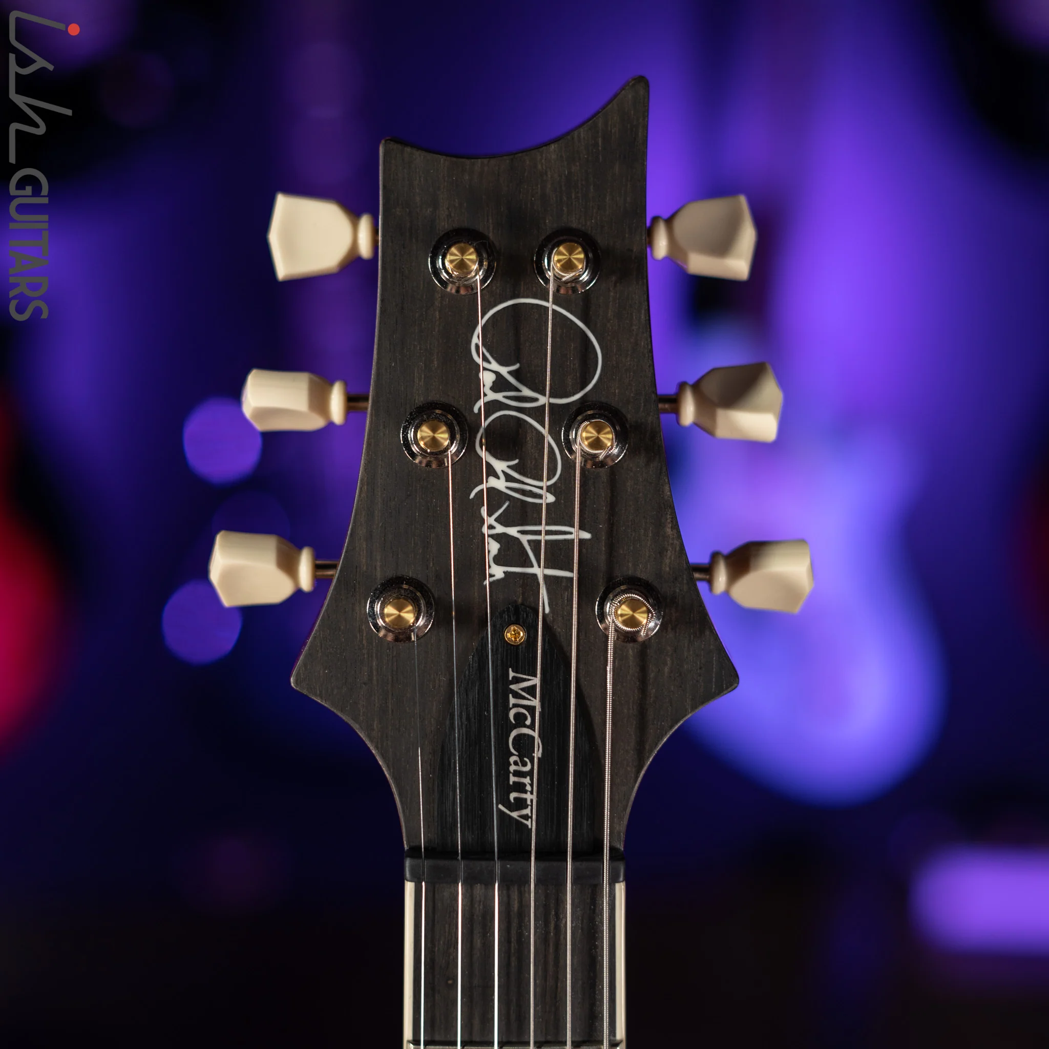 PRS McCarty Lefty Wood Library Trampas Green 10 Top Flame Maple Demo - Image 6