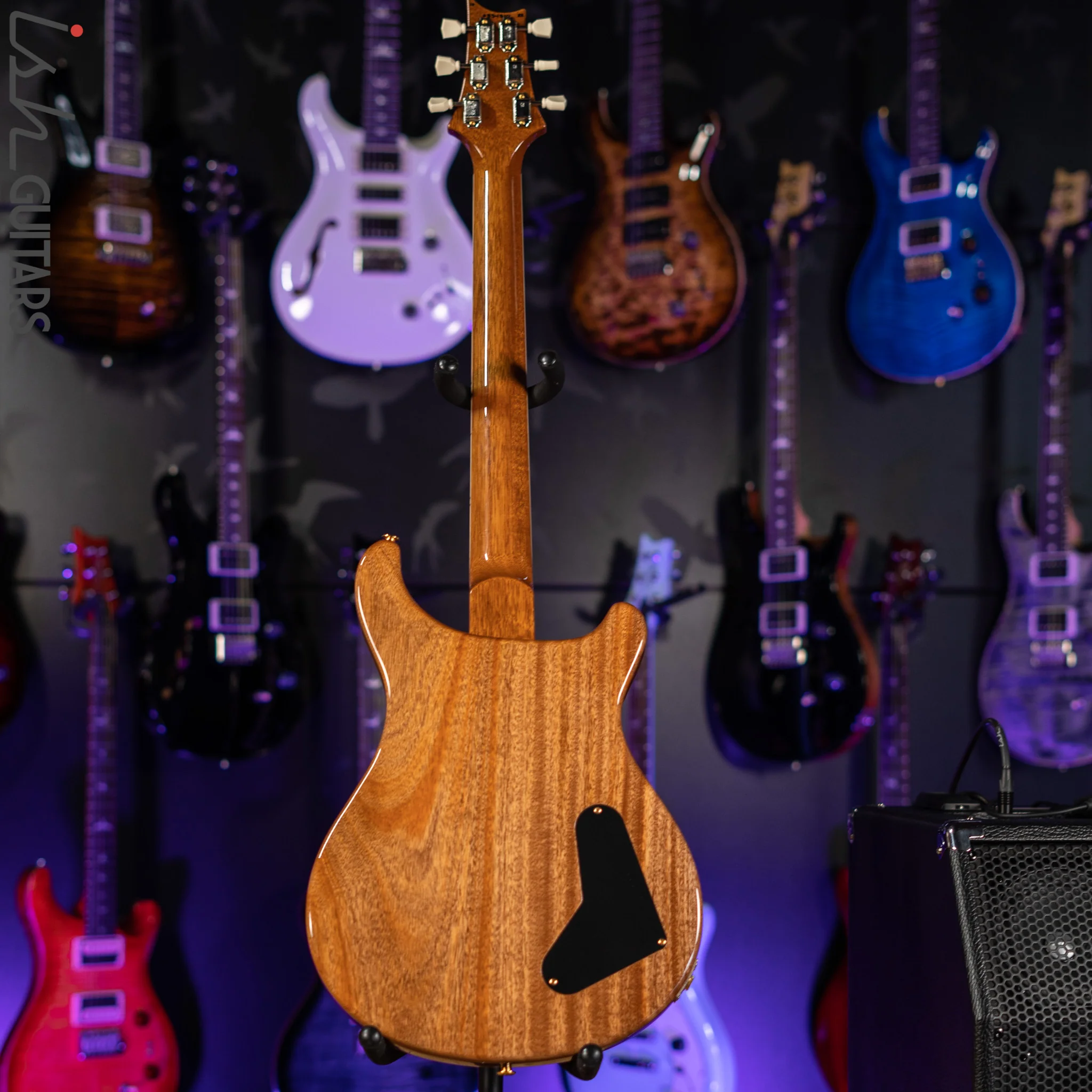 PRS McCarty Lefty Wood Library Trampas Green 10 Top Flame Maple Demo - Image 7
