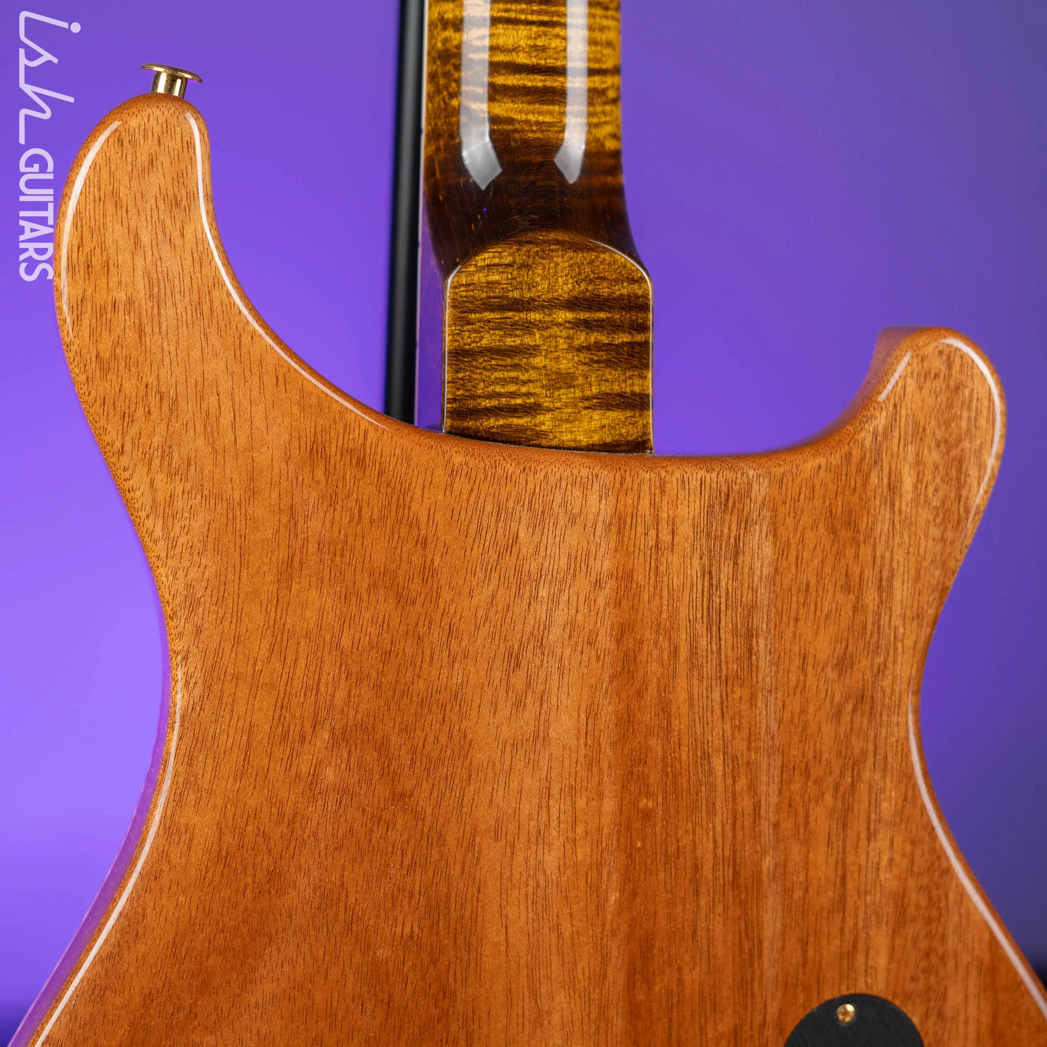 PRS McCarty Lefty Wood Library Yellow Tiger Artist Flame Maple Demo - Image 8