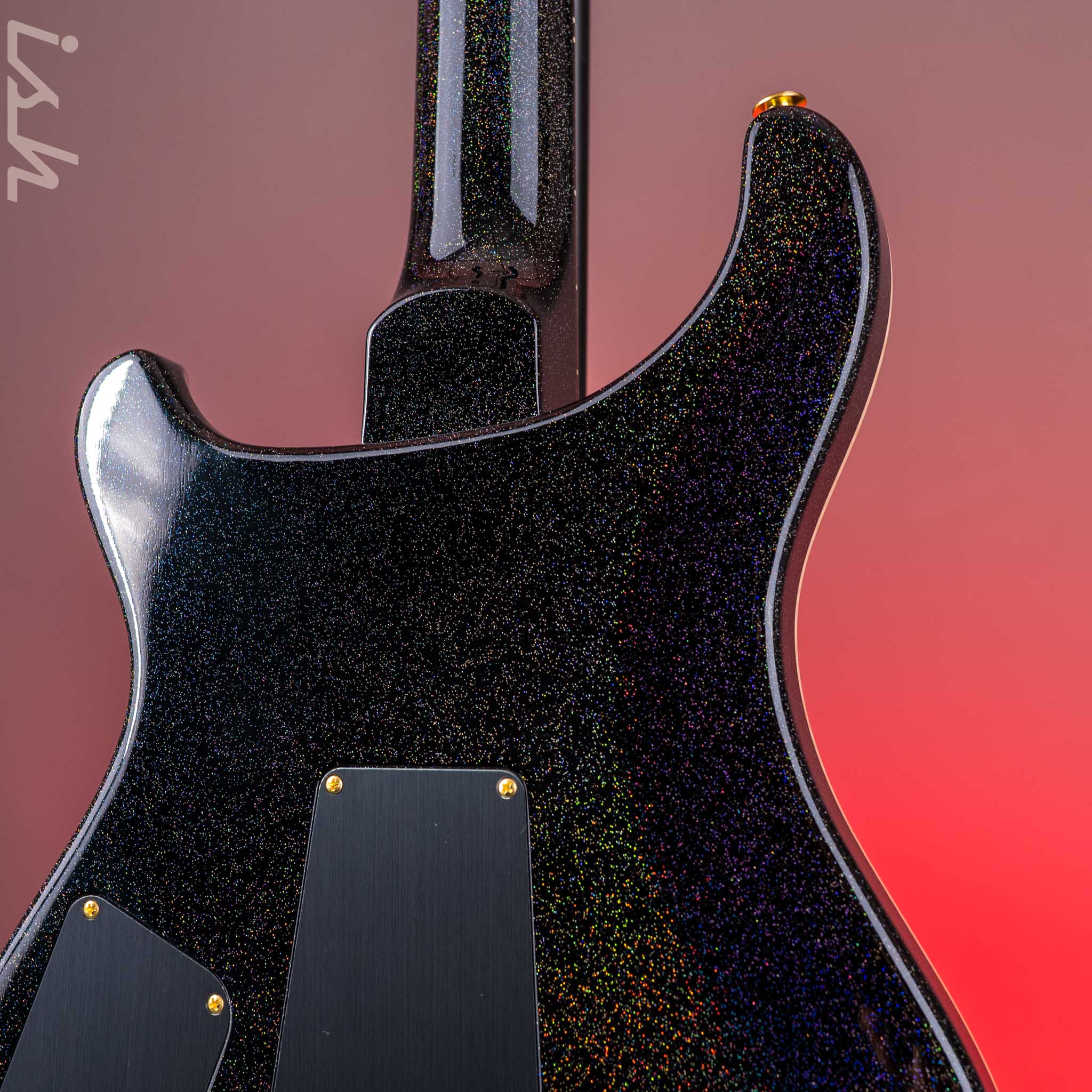 PRS Modern Eagle 10-Top Aurora Borealis w/ Rainbow Hollowflake Back - Image 10