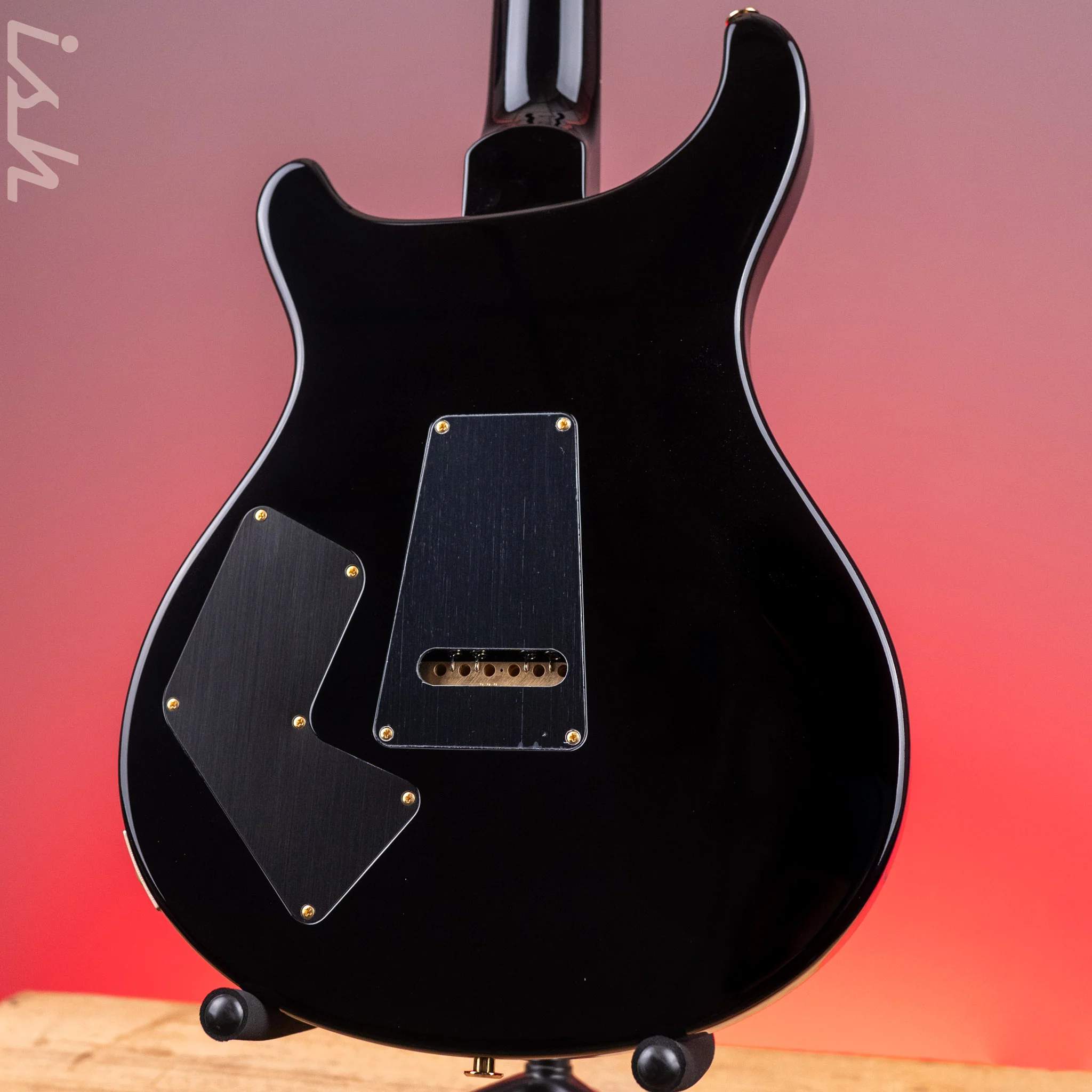 PRS Modern Eagle V 10-Top Faded Whale Blue w/ Black Wrap Burst Demo - Image 7