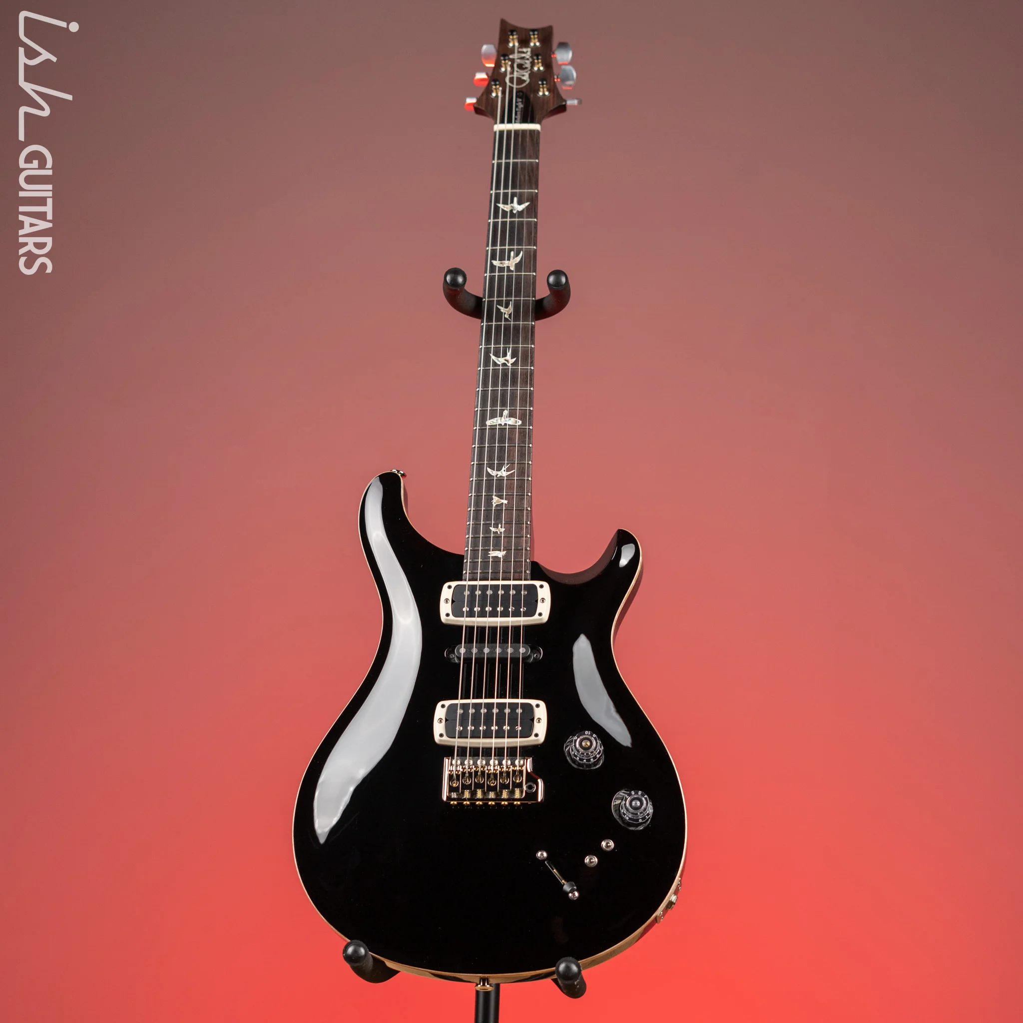 PRS Modern Eagle V Electric Guitar Black - Image 2