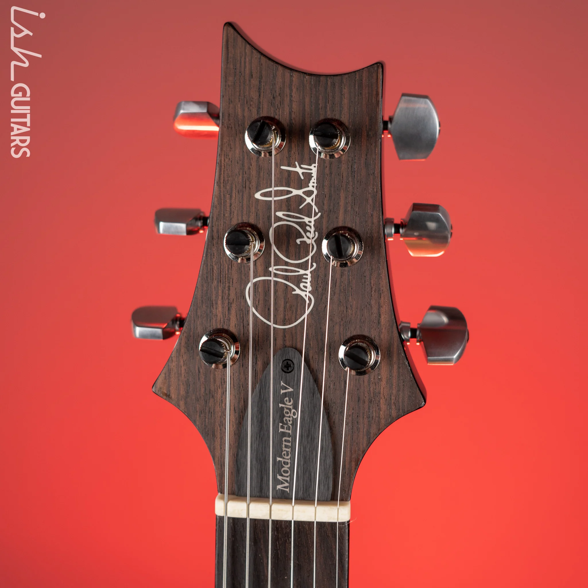 PRS Modern Eagle V Electric Guitar Black - Image 5