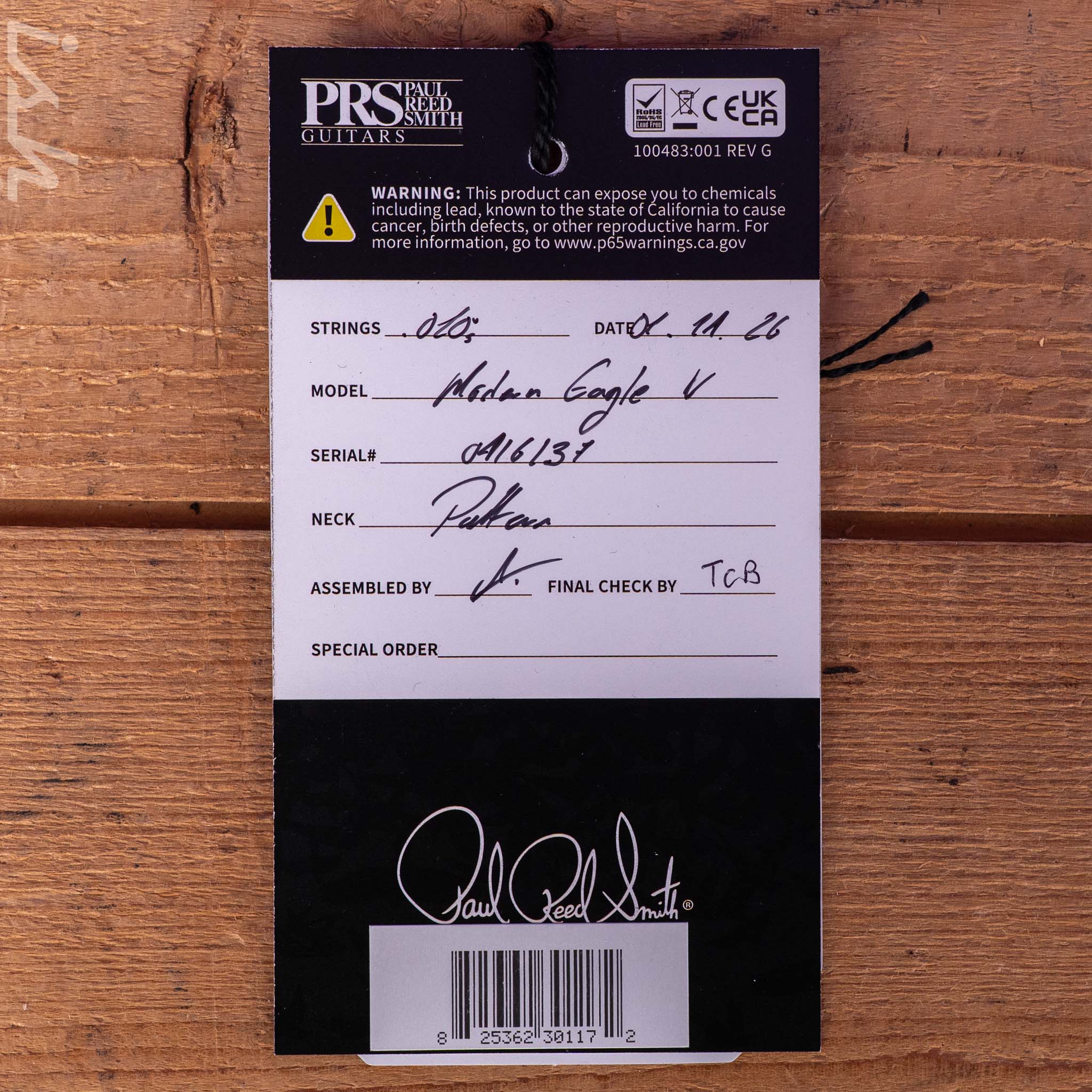 PRS Modern Eagle V Fire Burst Liquid Metal Sprayer's Choice - Image 13