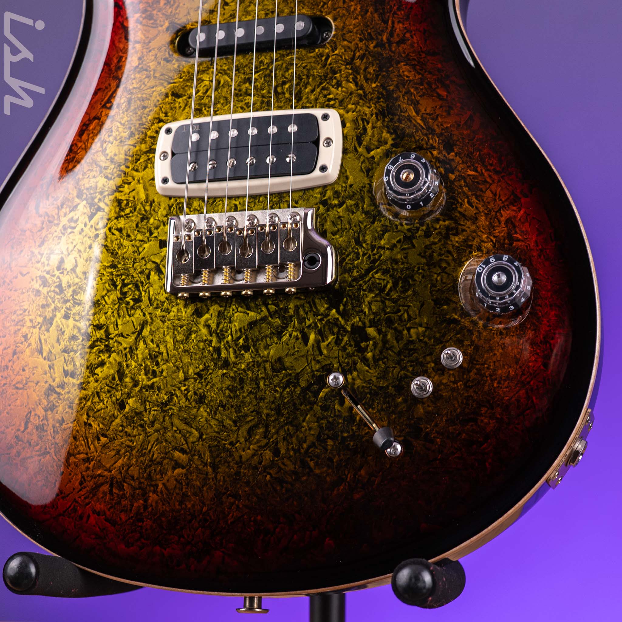 PRS Modern Eagle V Fire Burst Liquid Metal Sprayer's Choice - Image 5