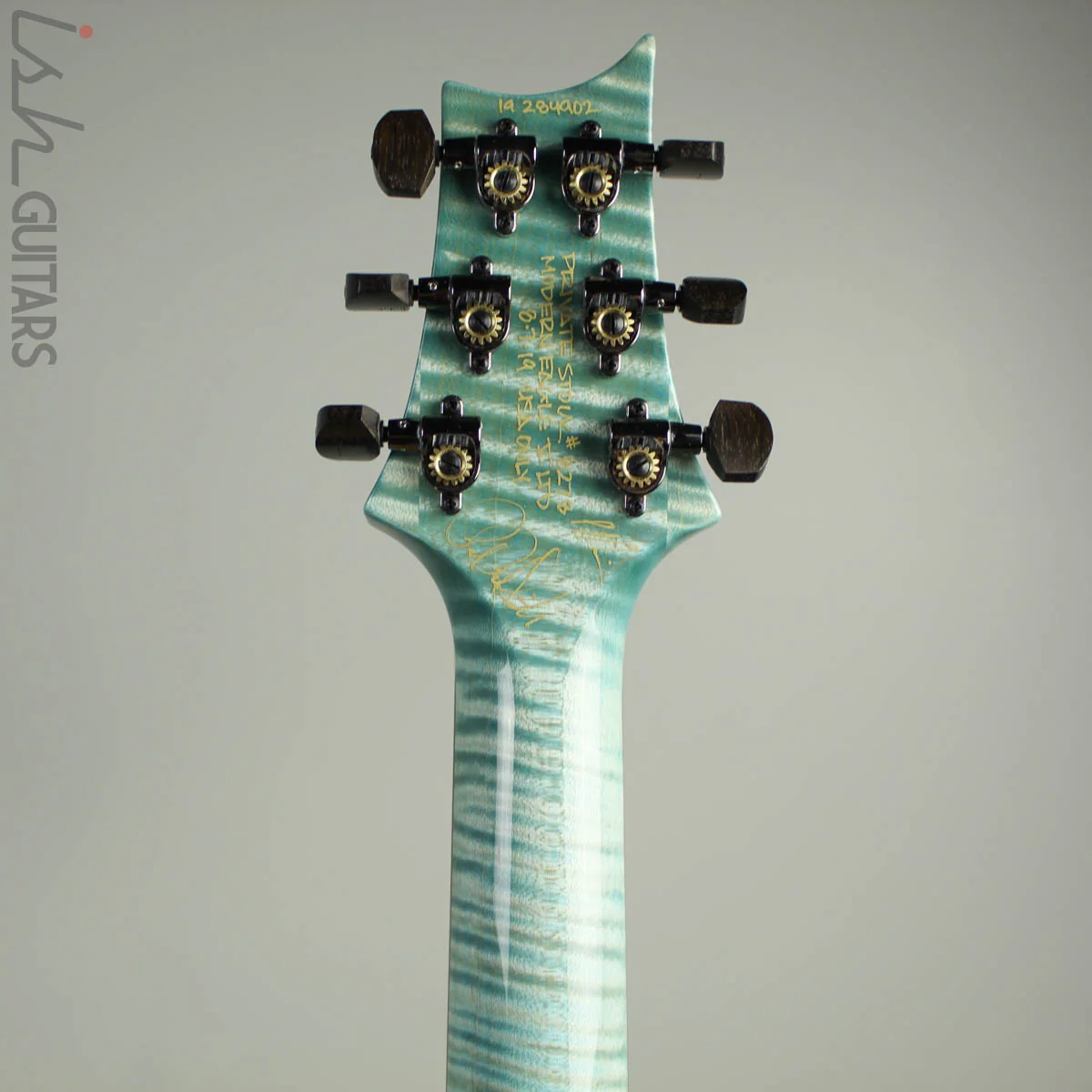 2019 PRS Modern Eagle V Private Stock Limited Glacier Blue - Image 12