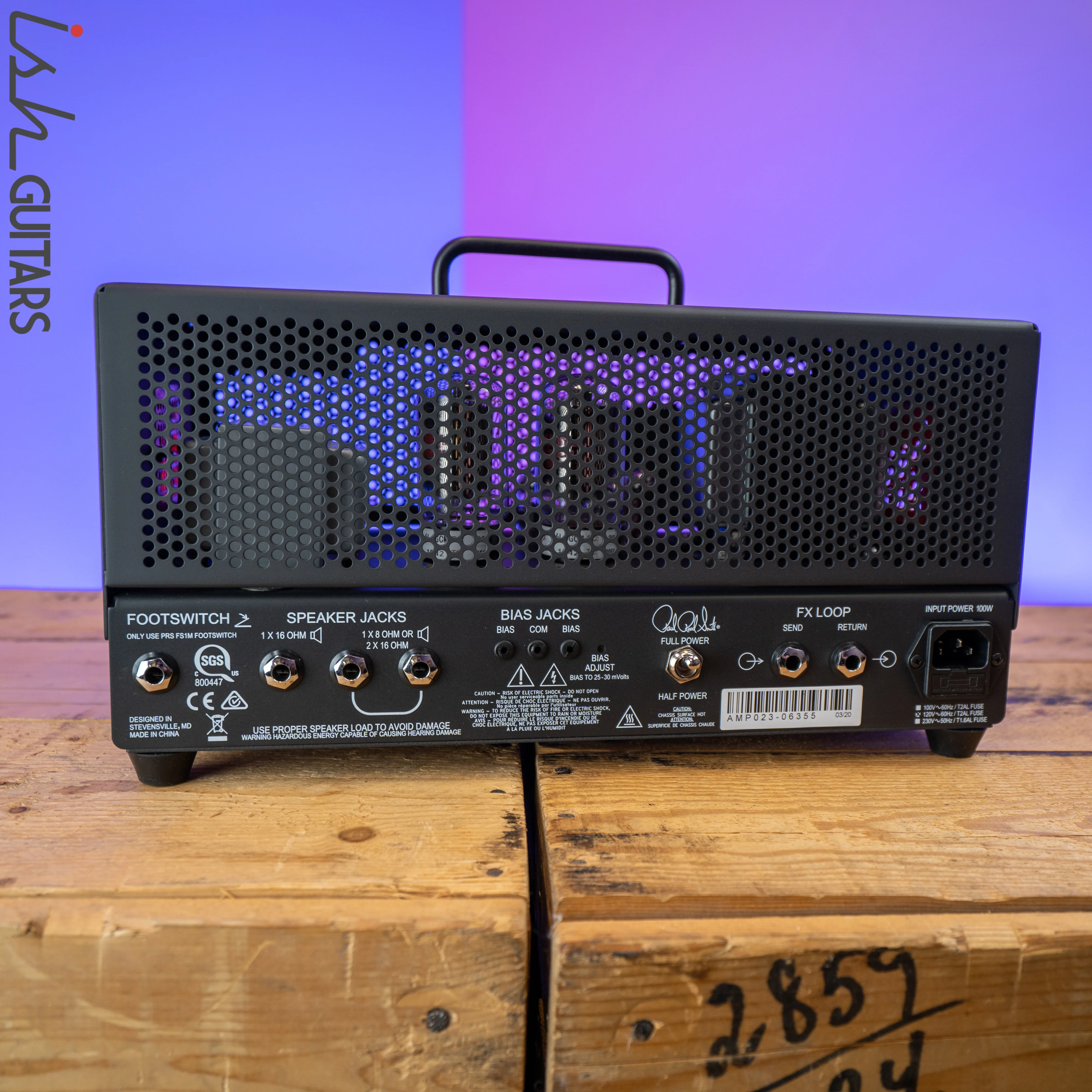 PRS MT 15 Mark Tremonti 15-Watt Amp Head - Image 4