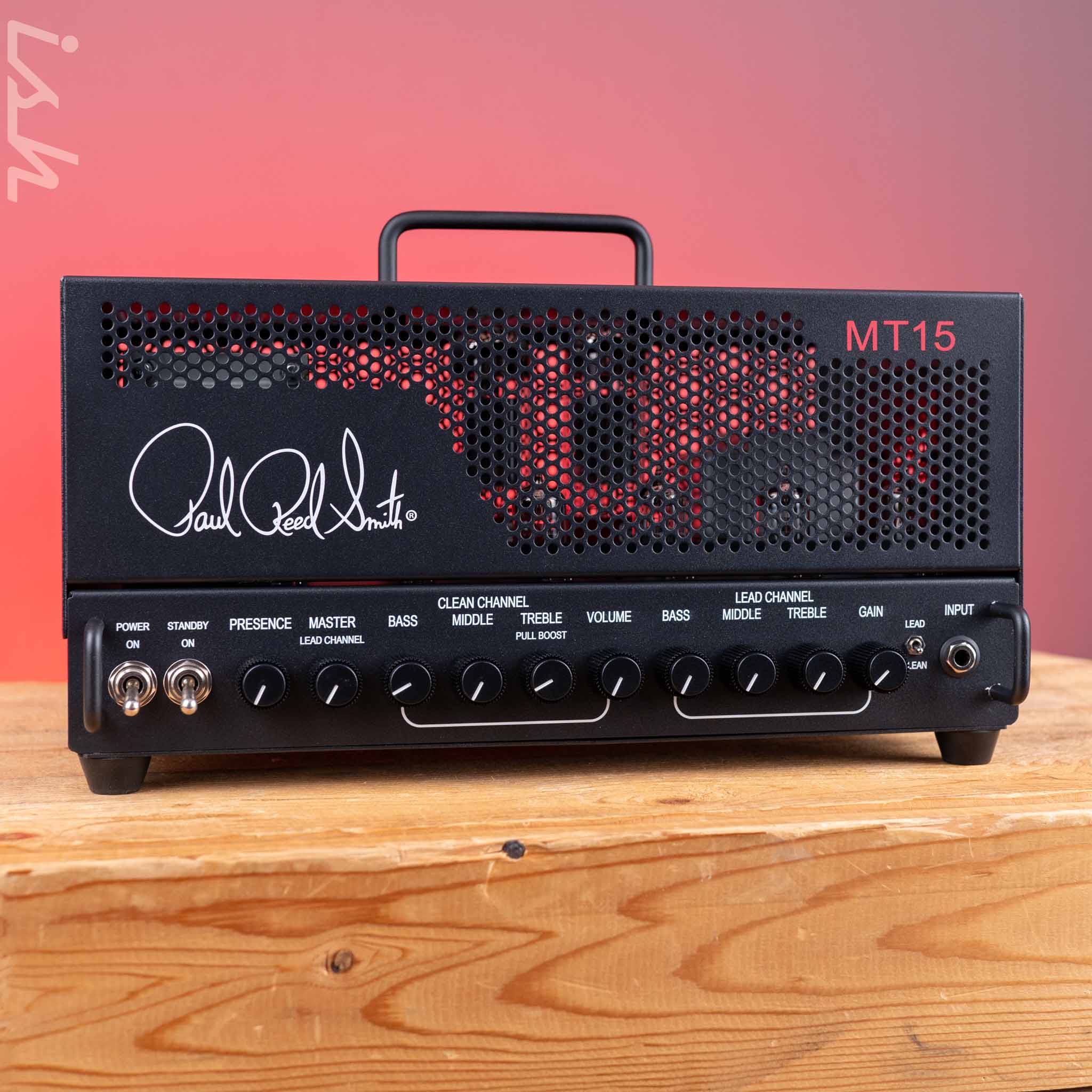 PRS MT 15 Mark Tremonti Amplifier Head Stealth Black Open Box