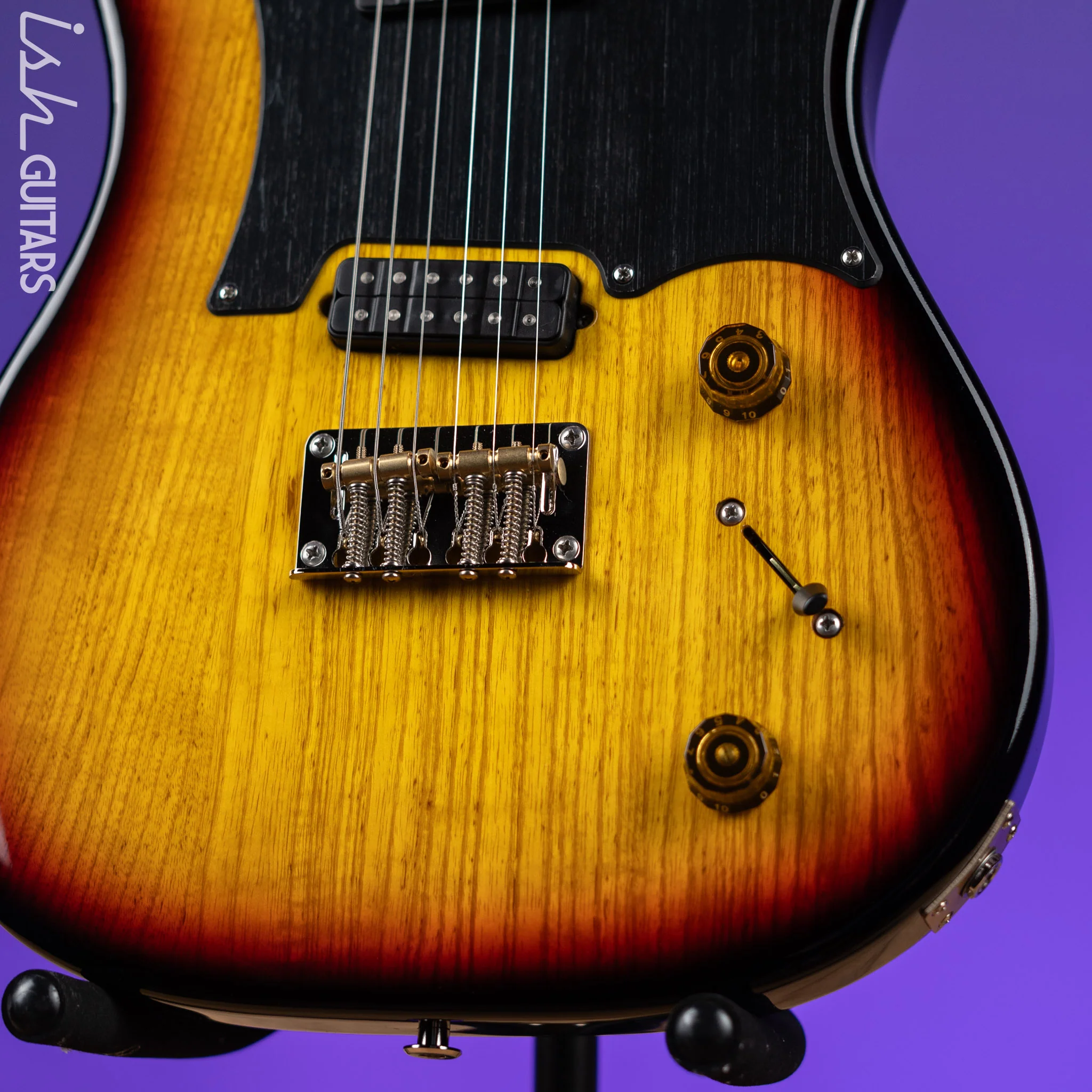 PRS Myles Kennedy Signature Electric Guitar Tri-Color Sunburst - Image 4
