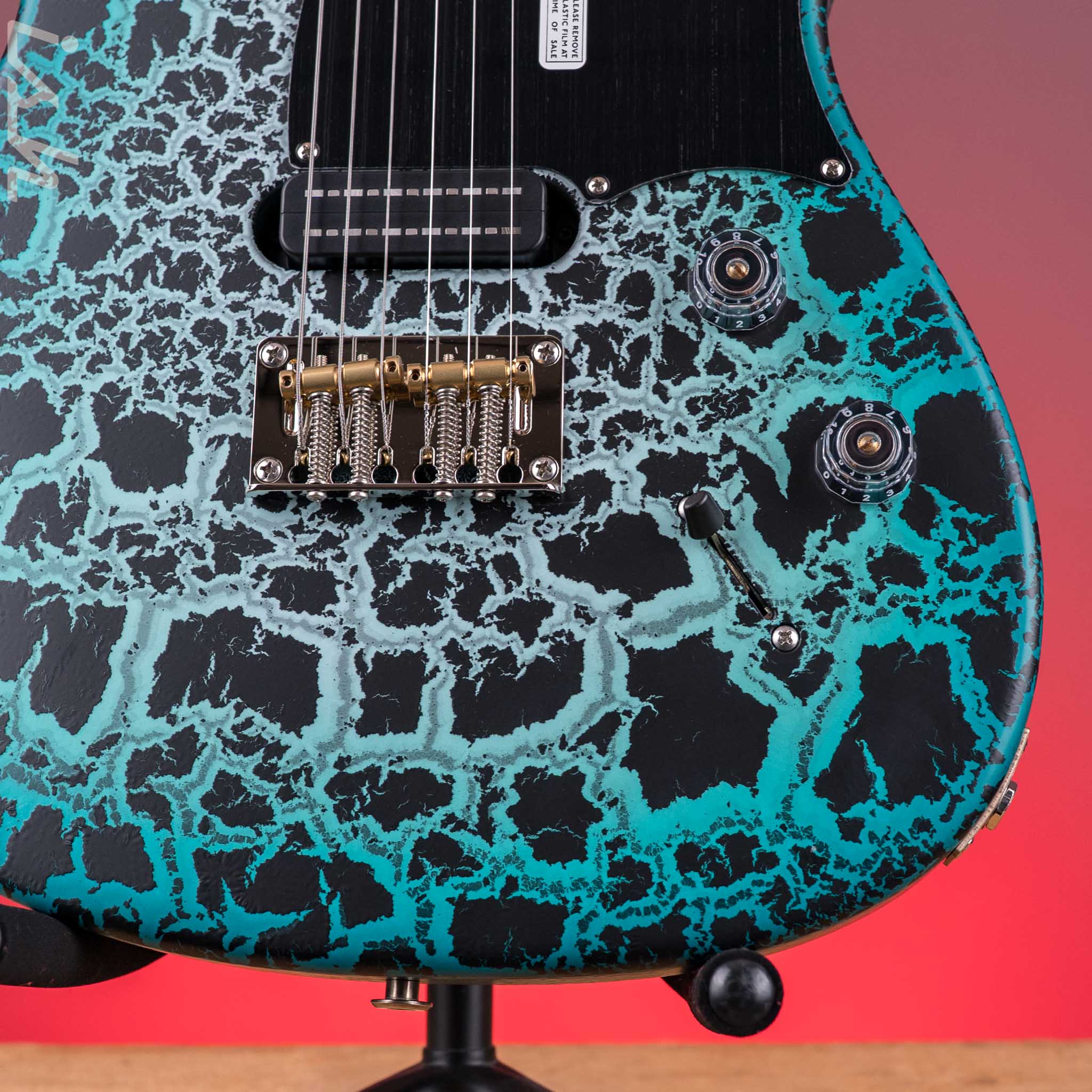 PRS NF 53 'Sprayer's Choice' Blue Burst Satin Crackle - Image 5