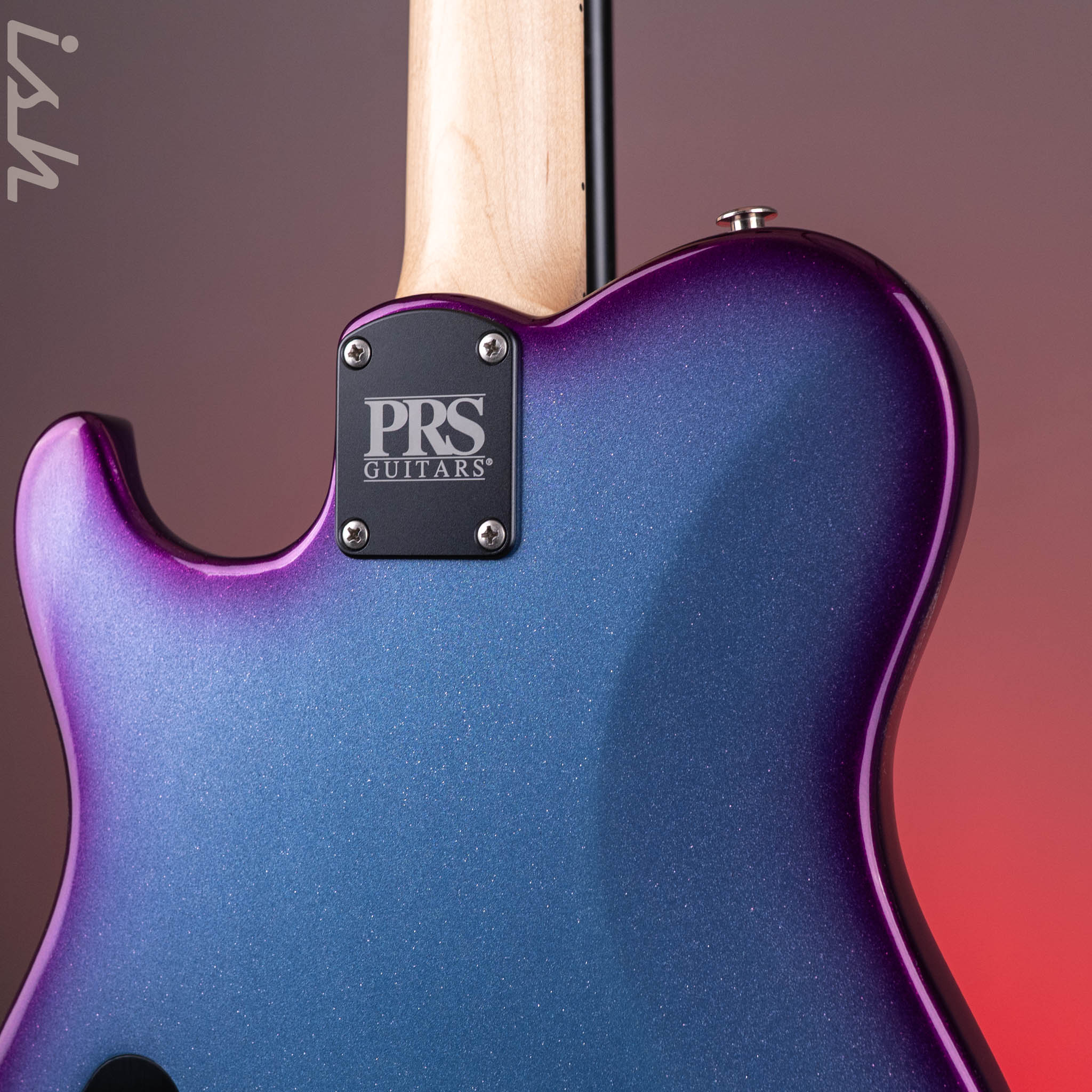 PRS NF 53 Sprayer's Choice Frost Blue Hollowflake Purple Burst - Image 10