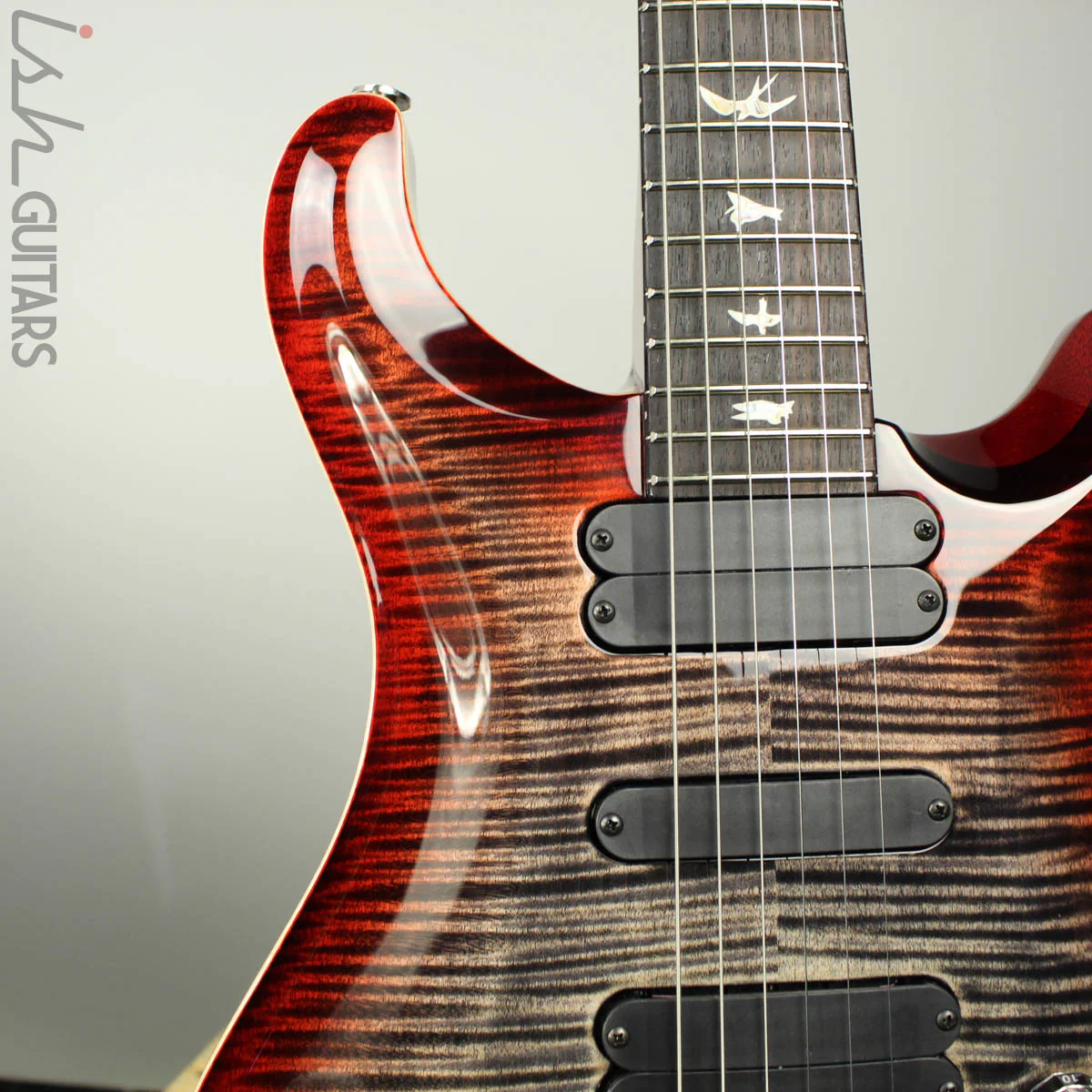 2018 PRS Paul Reed Smith 509 10 Top Charcoal Cherry Sunburst - Image 4