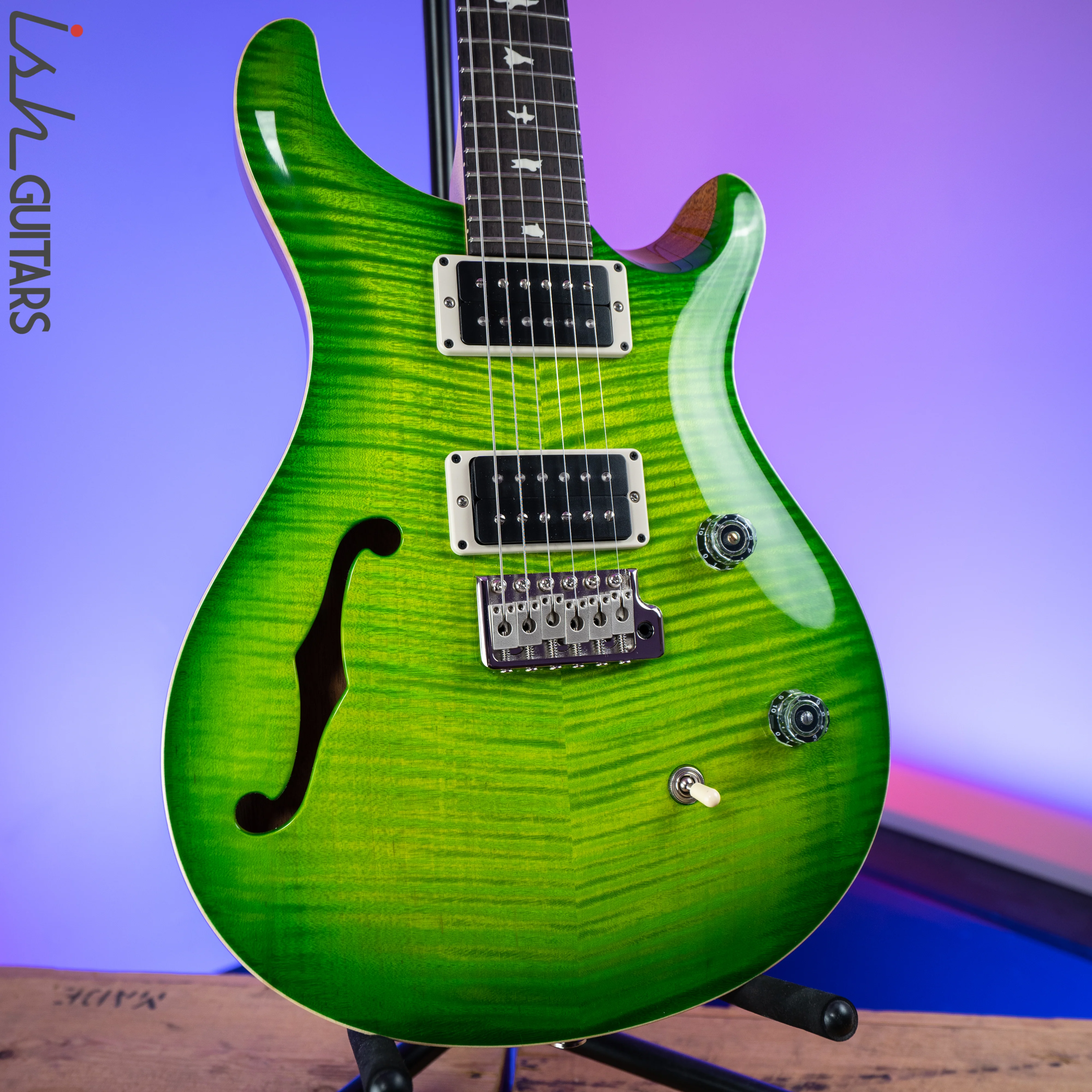 2020 PRS Paul Reed Smith CE 24 Semi Hollow Eriza Verde