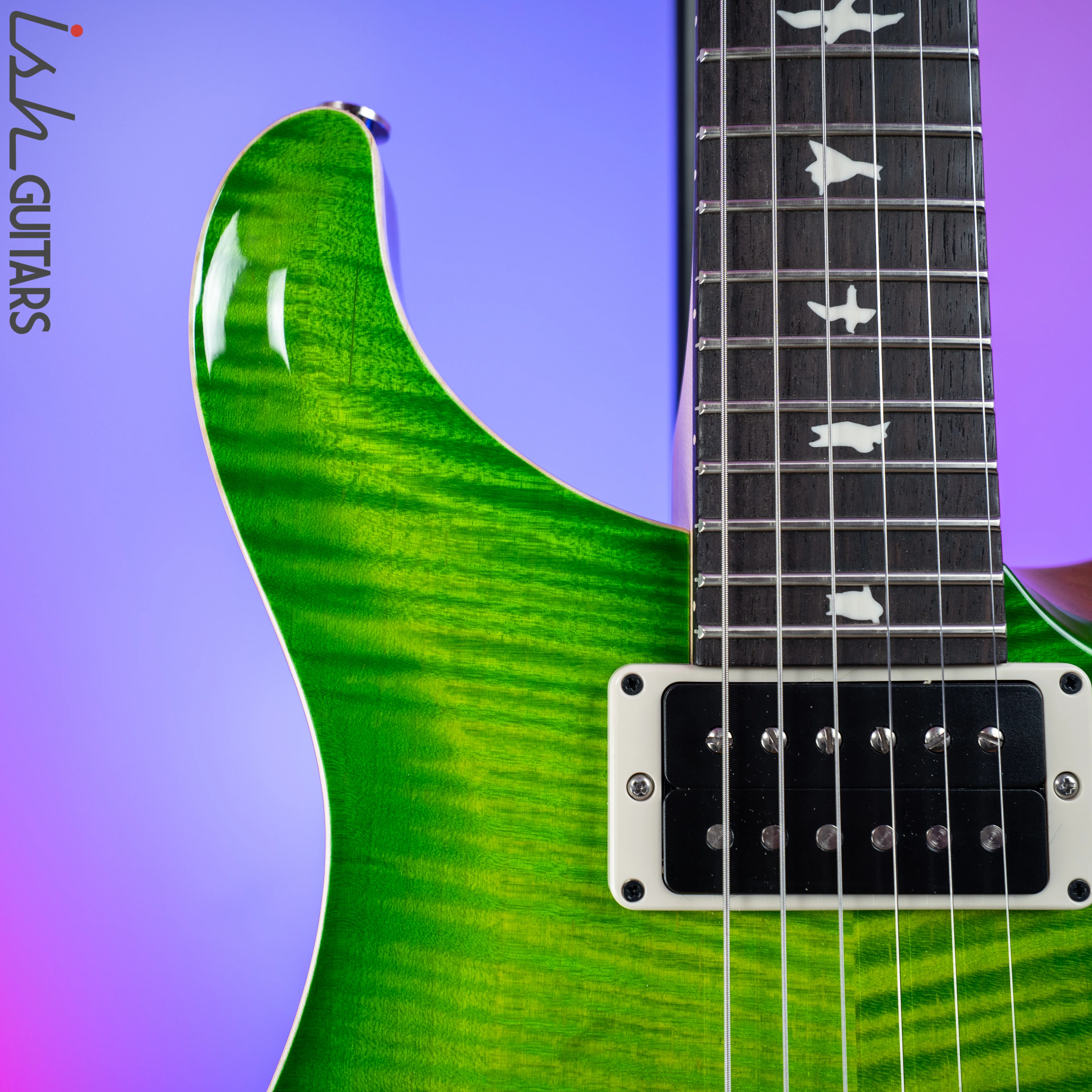 2020 PRS Paul Reed Smith CE 24 Semi Hollow Eriza Verde - Image 3