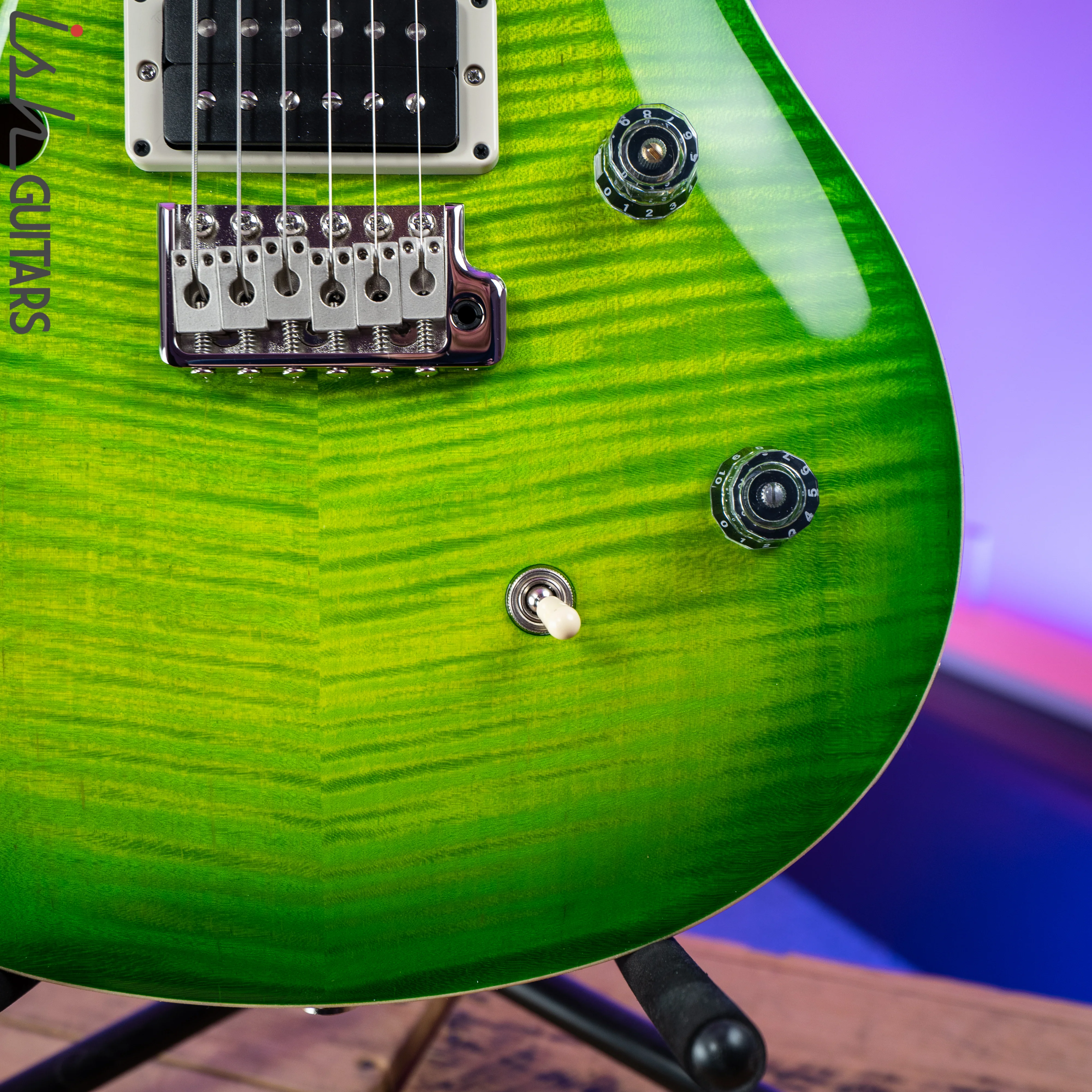 2020 PRS Paul Reed Smith CE 24 Semi Hollow Eriza Verde - Image 4
