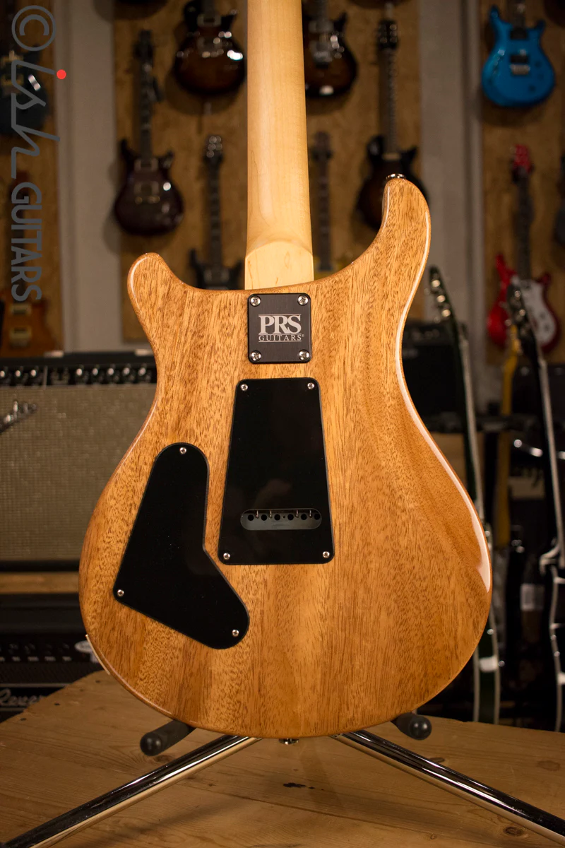 PRS Paul Reed Smith CE24 CUSTOM Color Pearl White Natural Back - Image 6