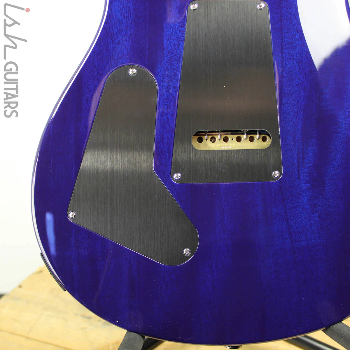 PRS Paul Reed Smith Custom 24 Wood Library Quilt Rosewood Neck Makena Blue - Image 8