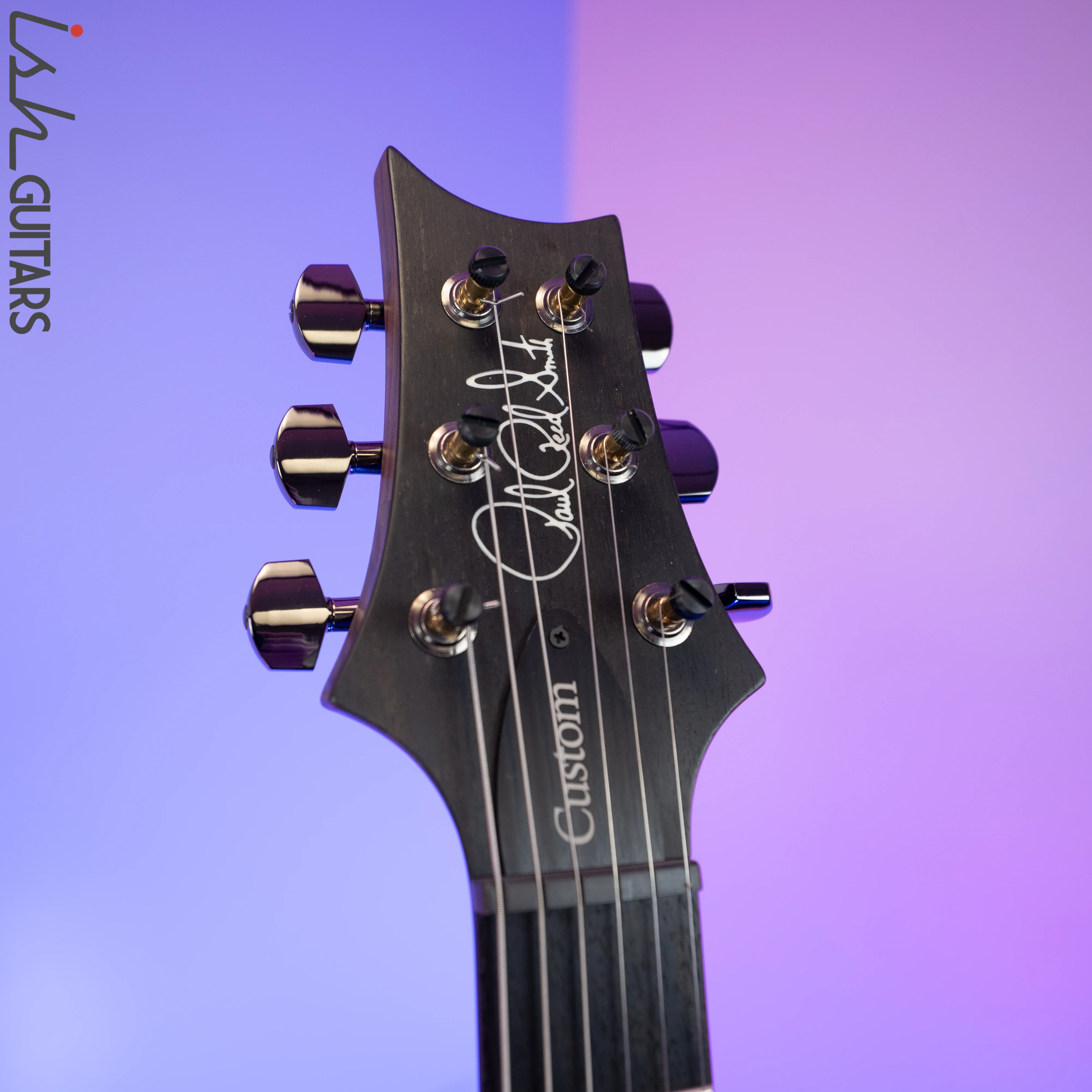 2020 PRS Paul Reed Smith Custom 24 10 Top Wood Library Quilt Rosewood Purple Mist - Image 5