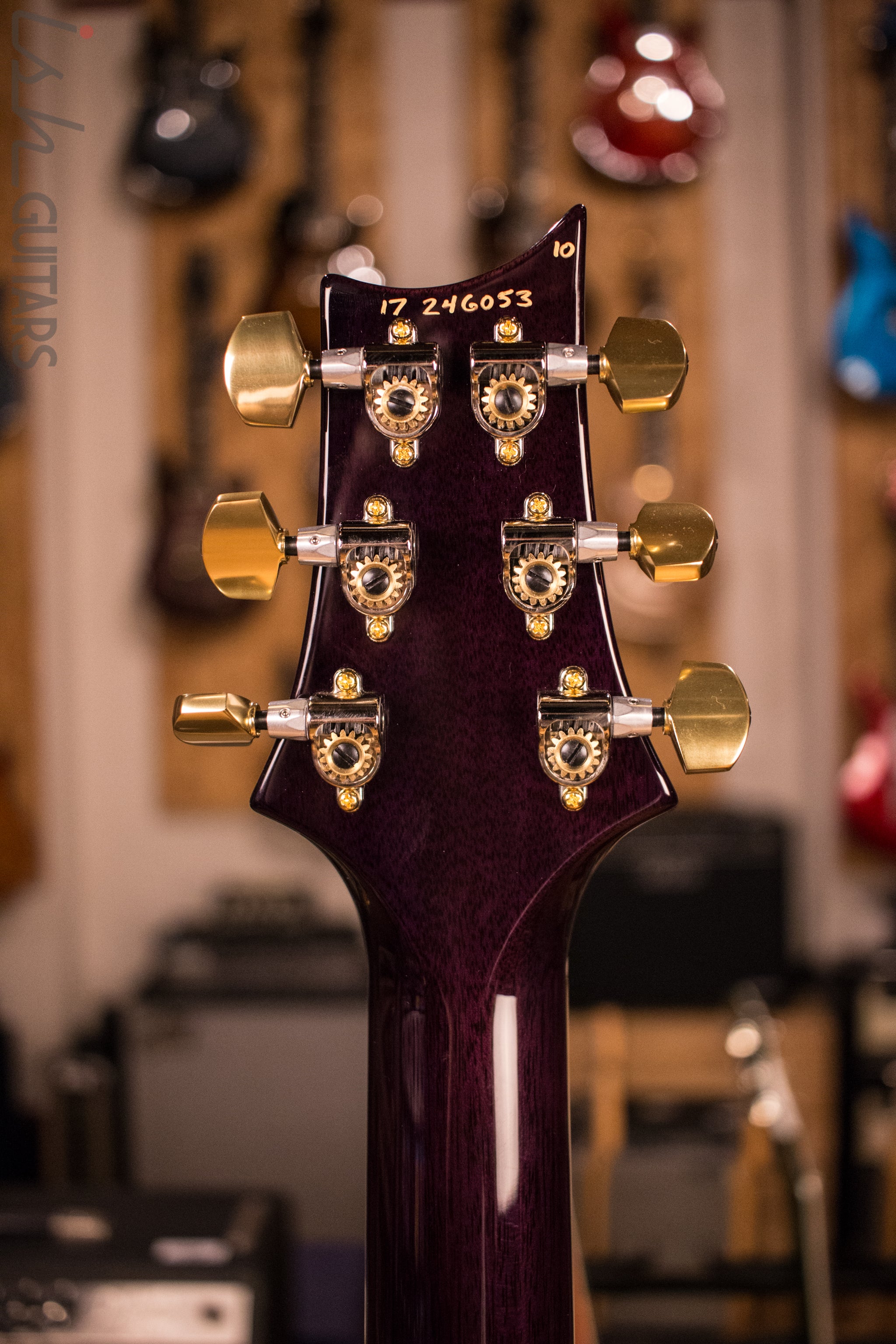PRS Paul Reed Smith McCarty 594 Custom Color Bonnie Pink Purple Burst 10 Top - Image 7