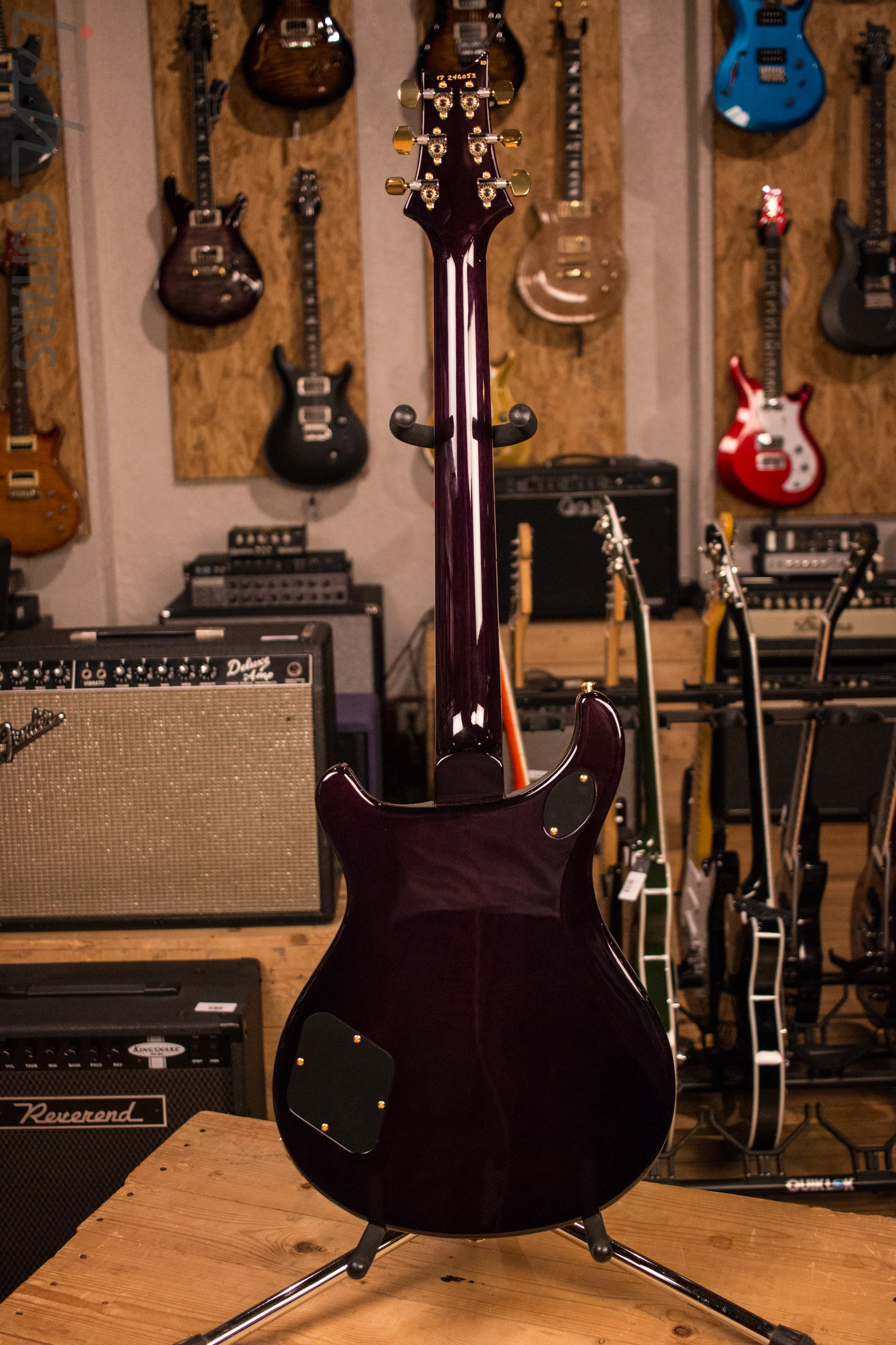 PRS Paul Reed Smith McCarty 594 Custom Color Bonnie Pink Purple Burst 10 Top - Image 9