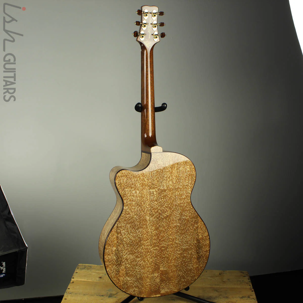 PRS Paul Reed Smith Private Stock Angelus Acoustic Guitar RARE White Bubinga - Image 10