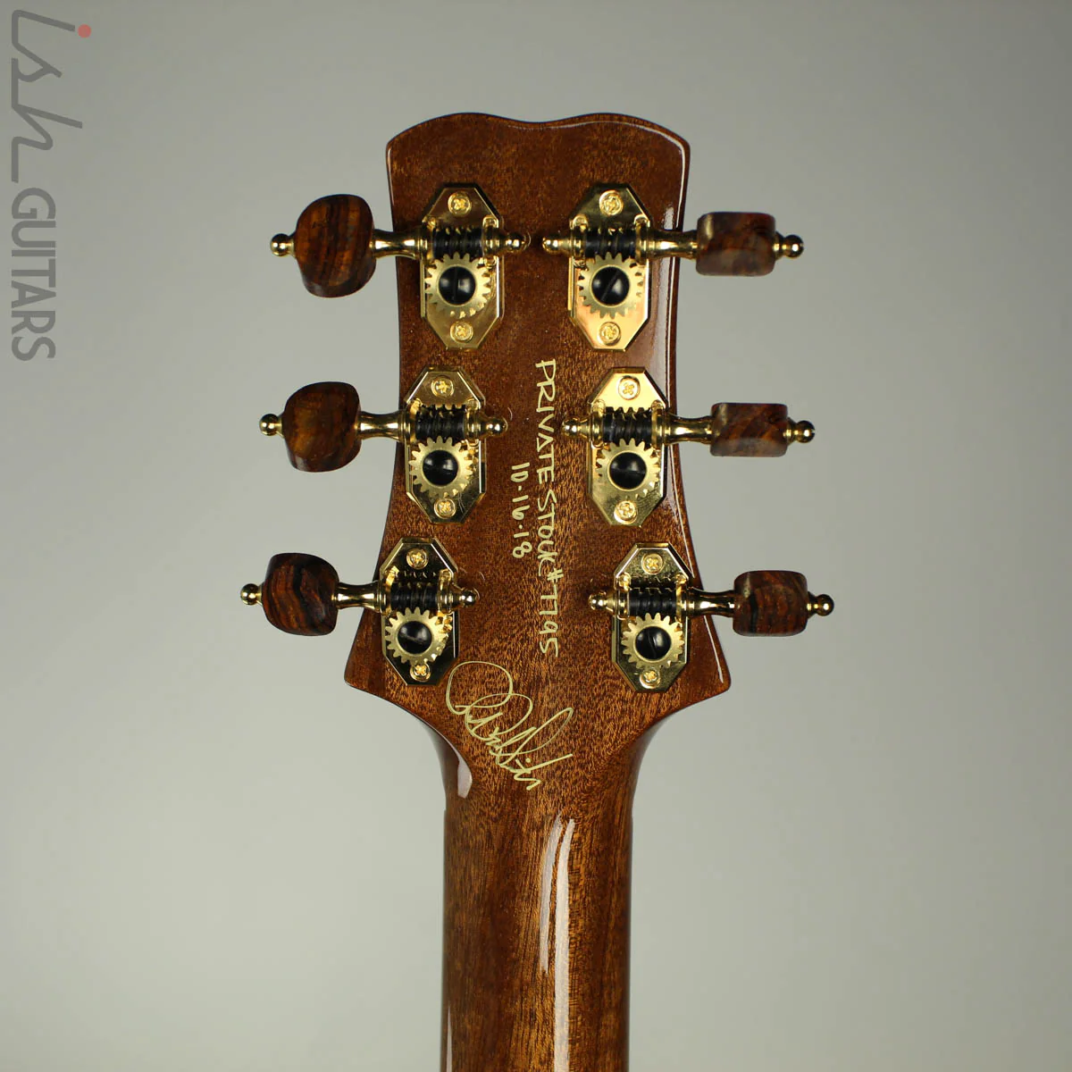 PRS Paul Reed Smith Private Stock Angelus Acoustic Guitar RARE White Bubinga - Image 13